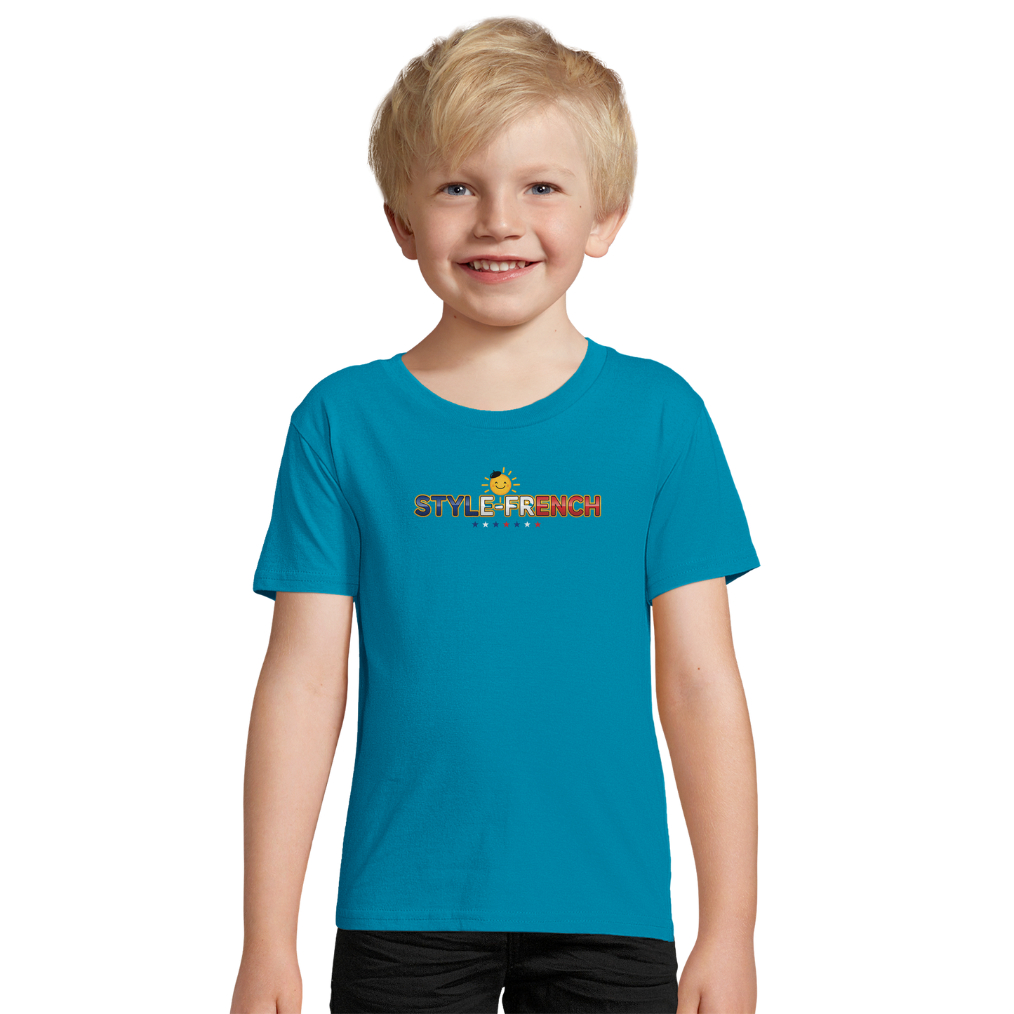 T-shirt Enfant Petit Patriote - Coton Bio Confortable