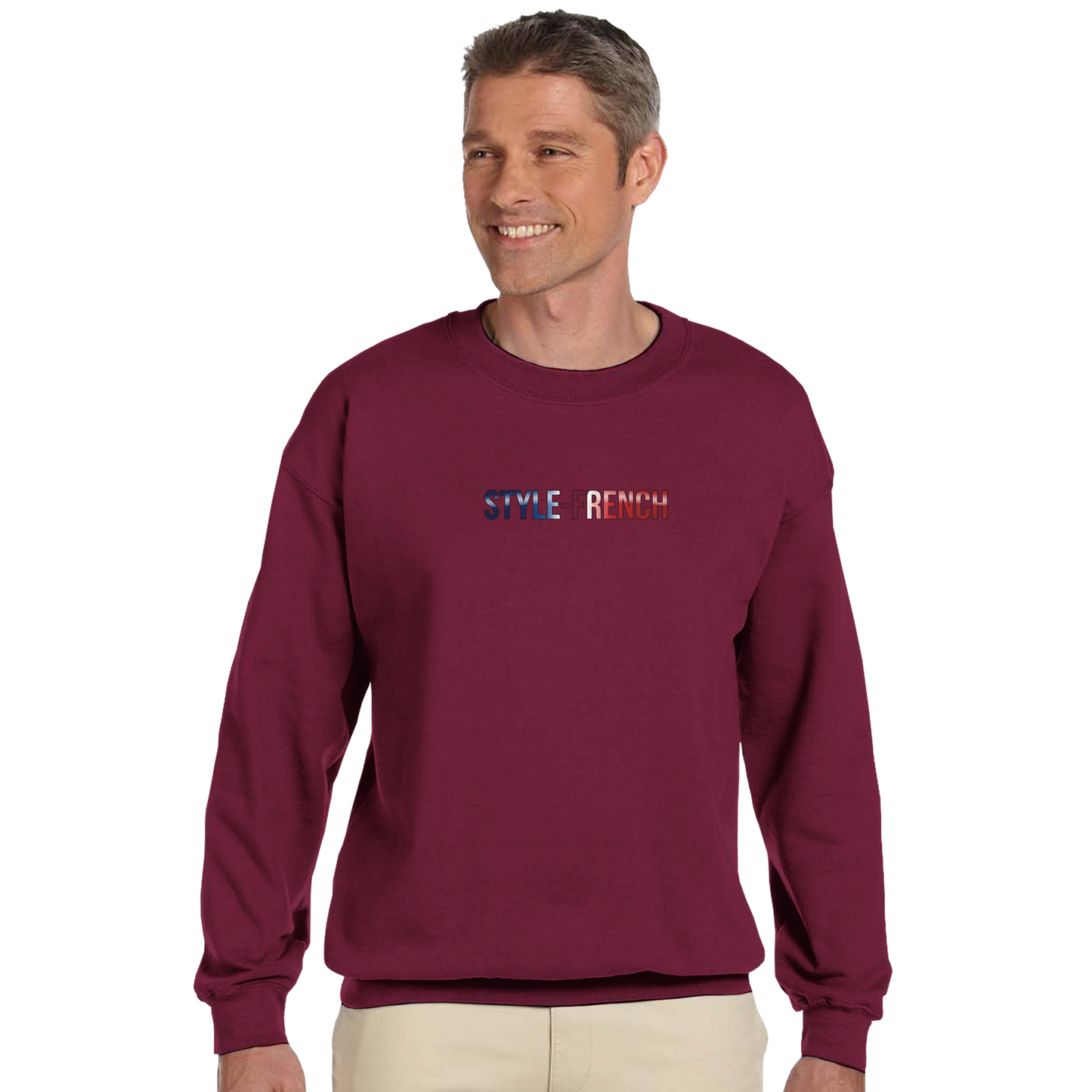 Unisex-Sweatshirt, klassischer Rundhalsausschnitt Occitanie | Gildan® 18000