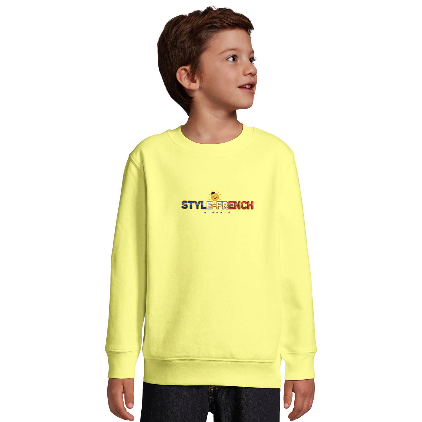 Kids Sweatshirt boy little artist from France | SOL'S Columbia Kids 04239