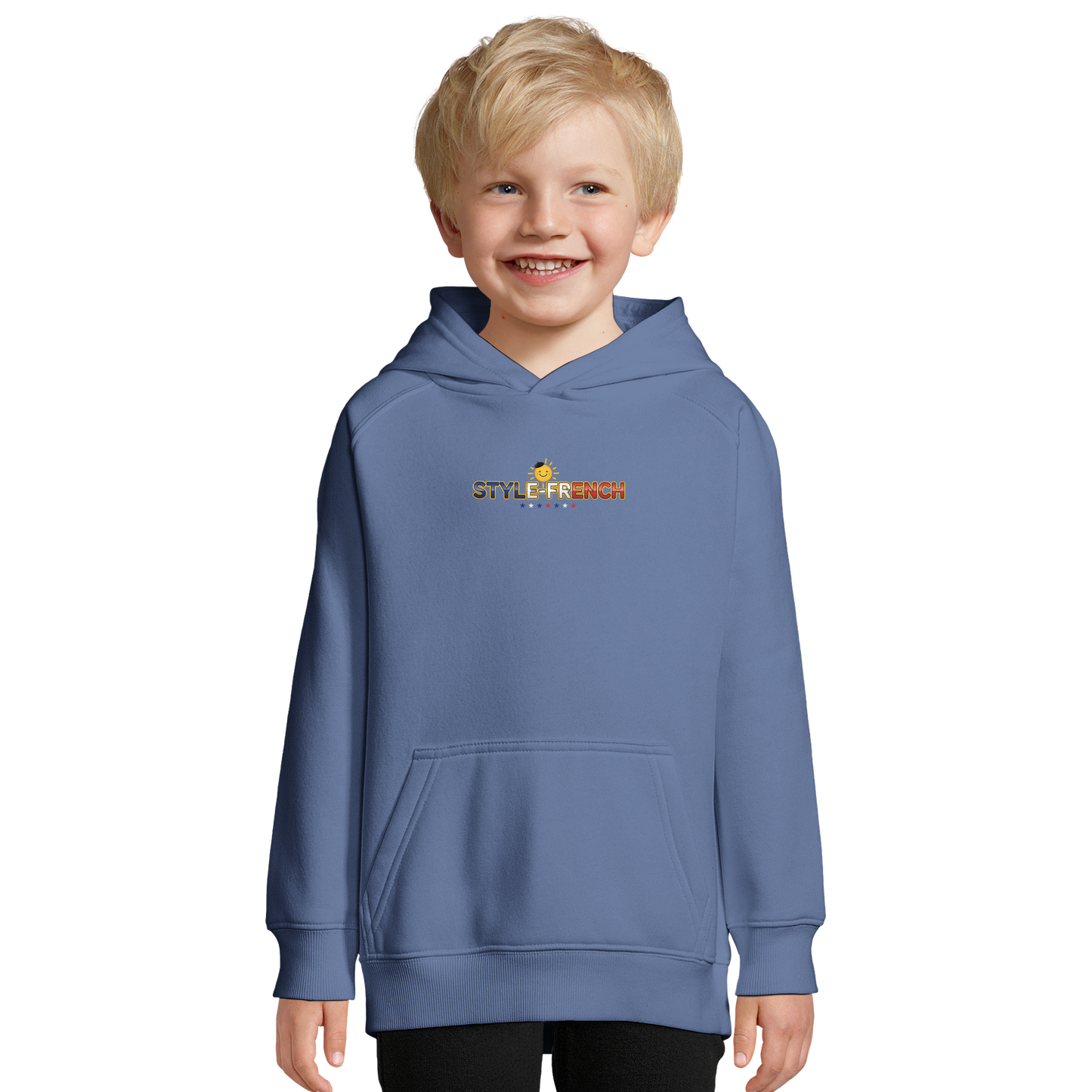 Kapuzenpulli kleiner Entdecker für Jungen, French Style, Bio-Kinderkleidung | SOL'S Stellar Kids 03576
