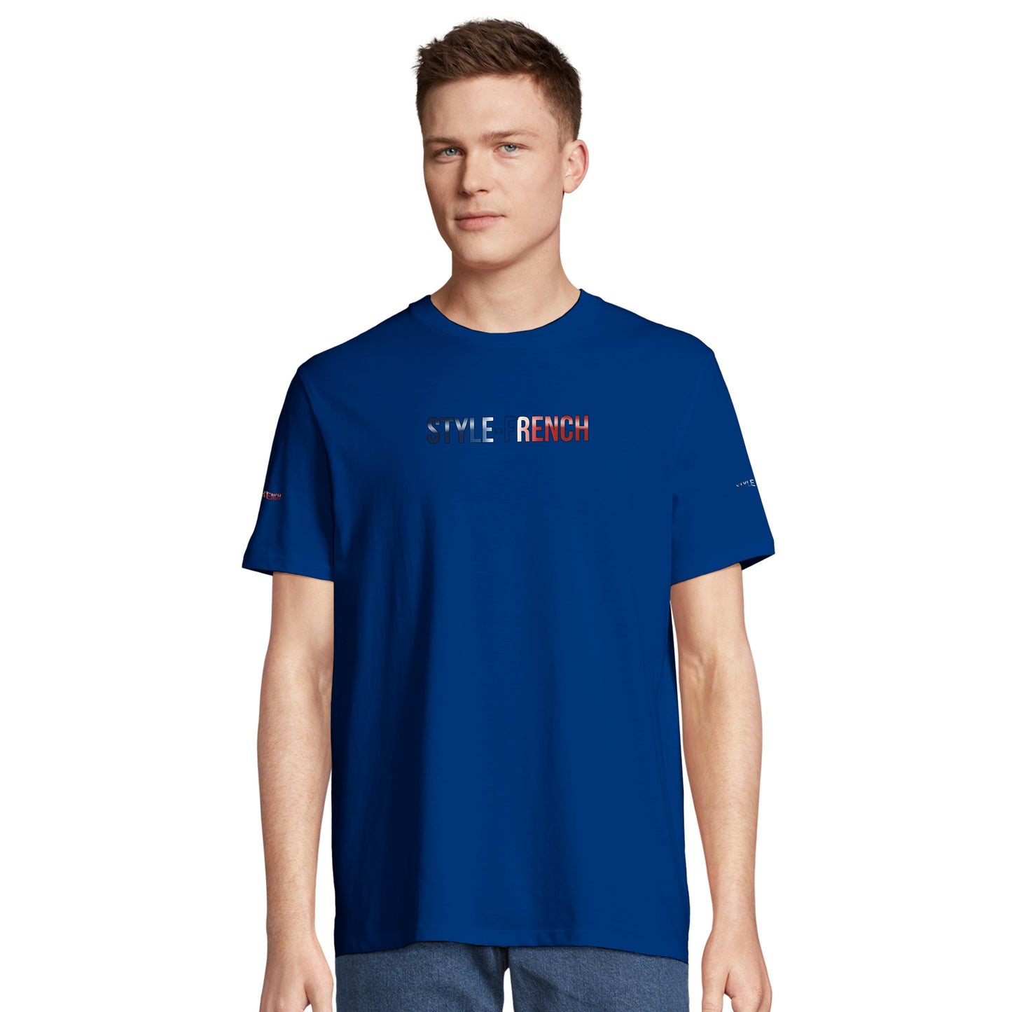 Men's T-shirt strong lion French style organic in conversion cotton | SOL'S Legend 03981