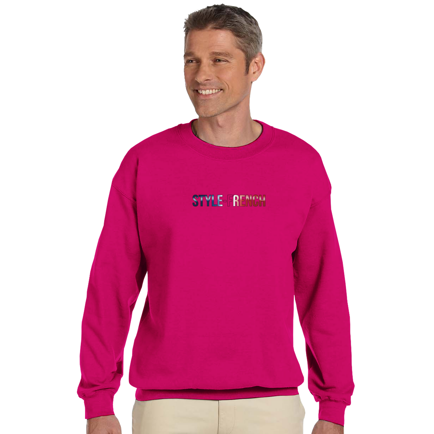 Unisex-Sweatshirt, klassischer Rundhalsausschnitt Occitanie | Gildan® 18000