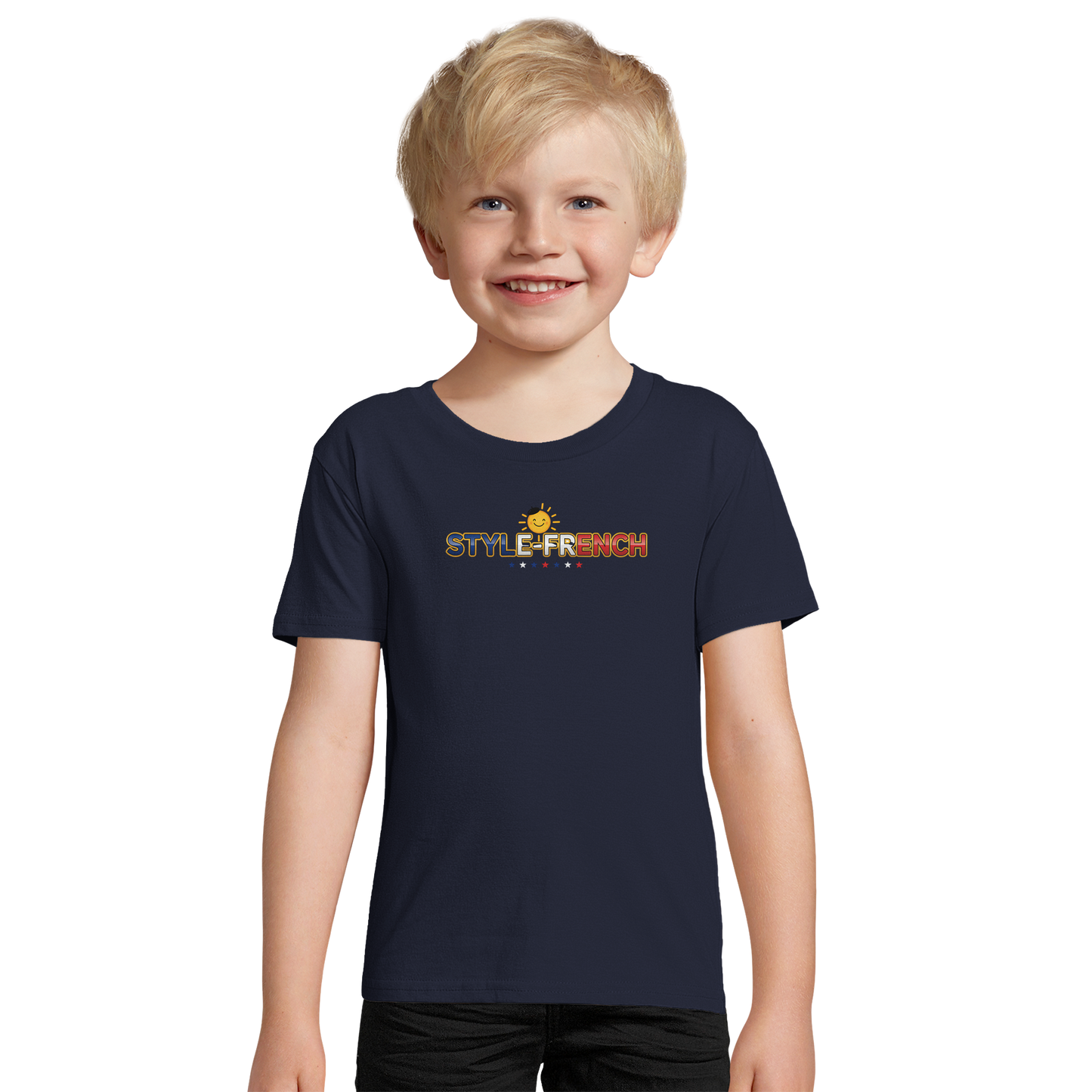 T-shirt Enfant Petit Patriote - Coton Bio Confortable