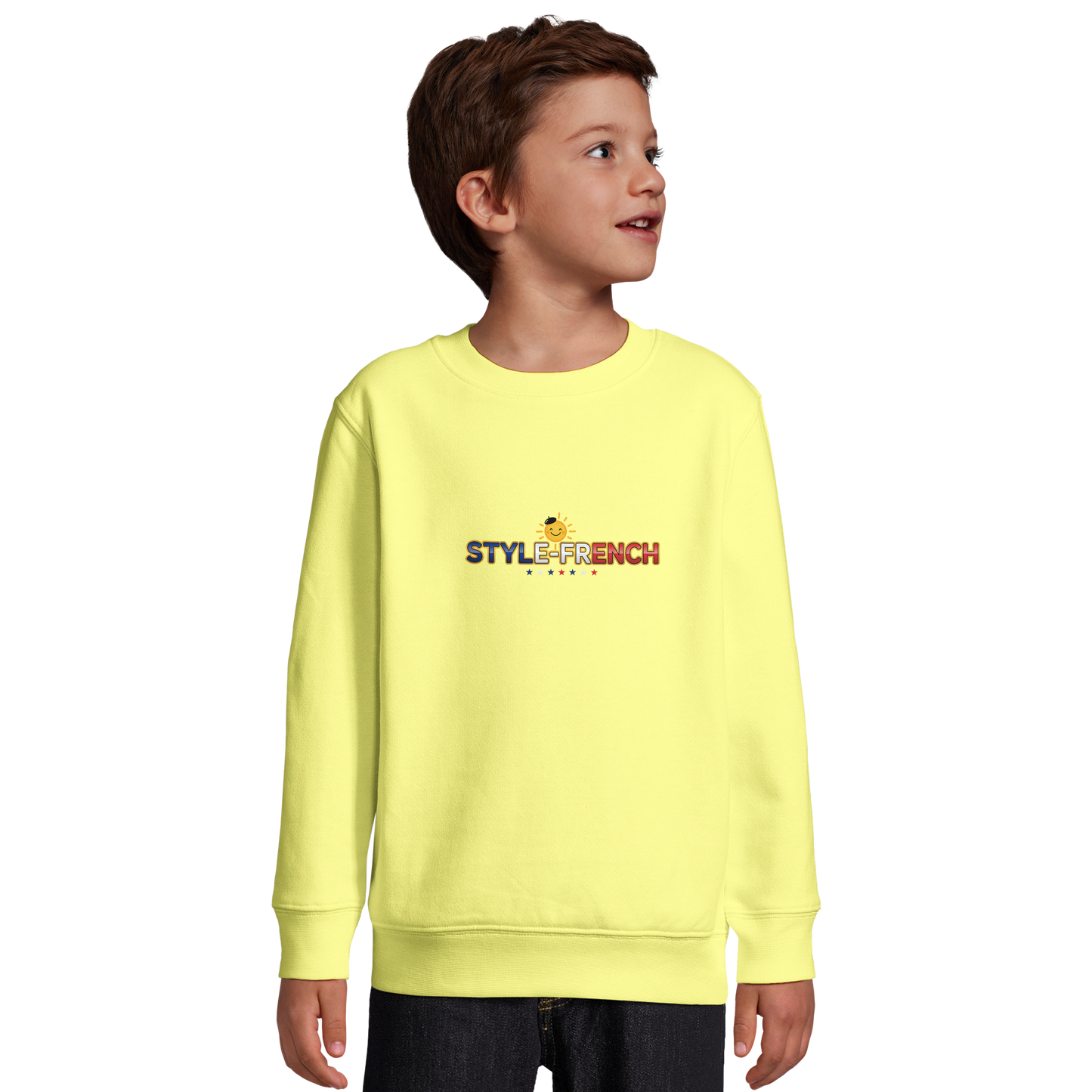 Sweat-shirt Enfant Petit Patriote - Coton Éco-Responsable