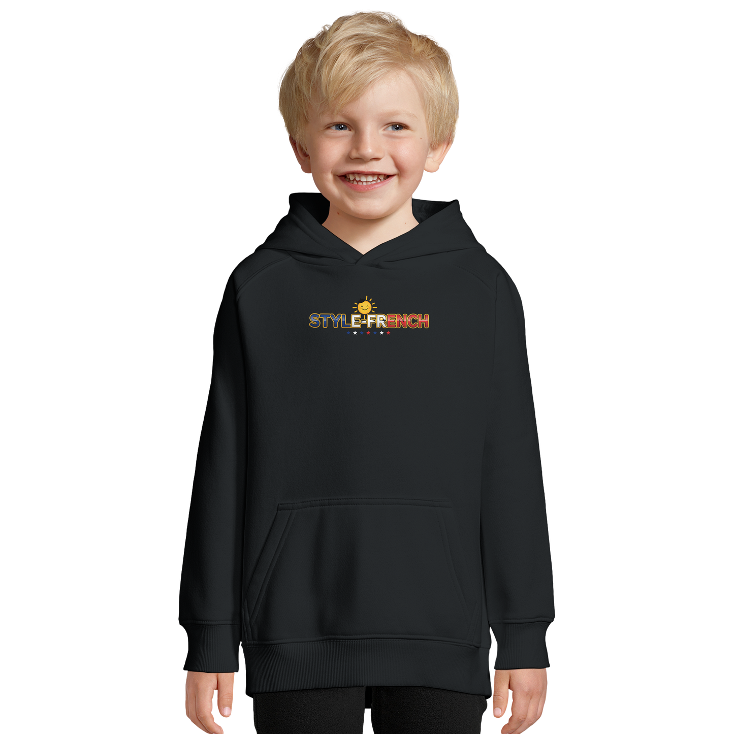 Kapuzenpullover für Jungen „Kleiner Ritter Frankreichs“ Bio | SOL'S Stellar Kids 03576
