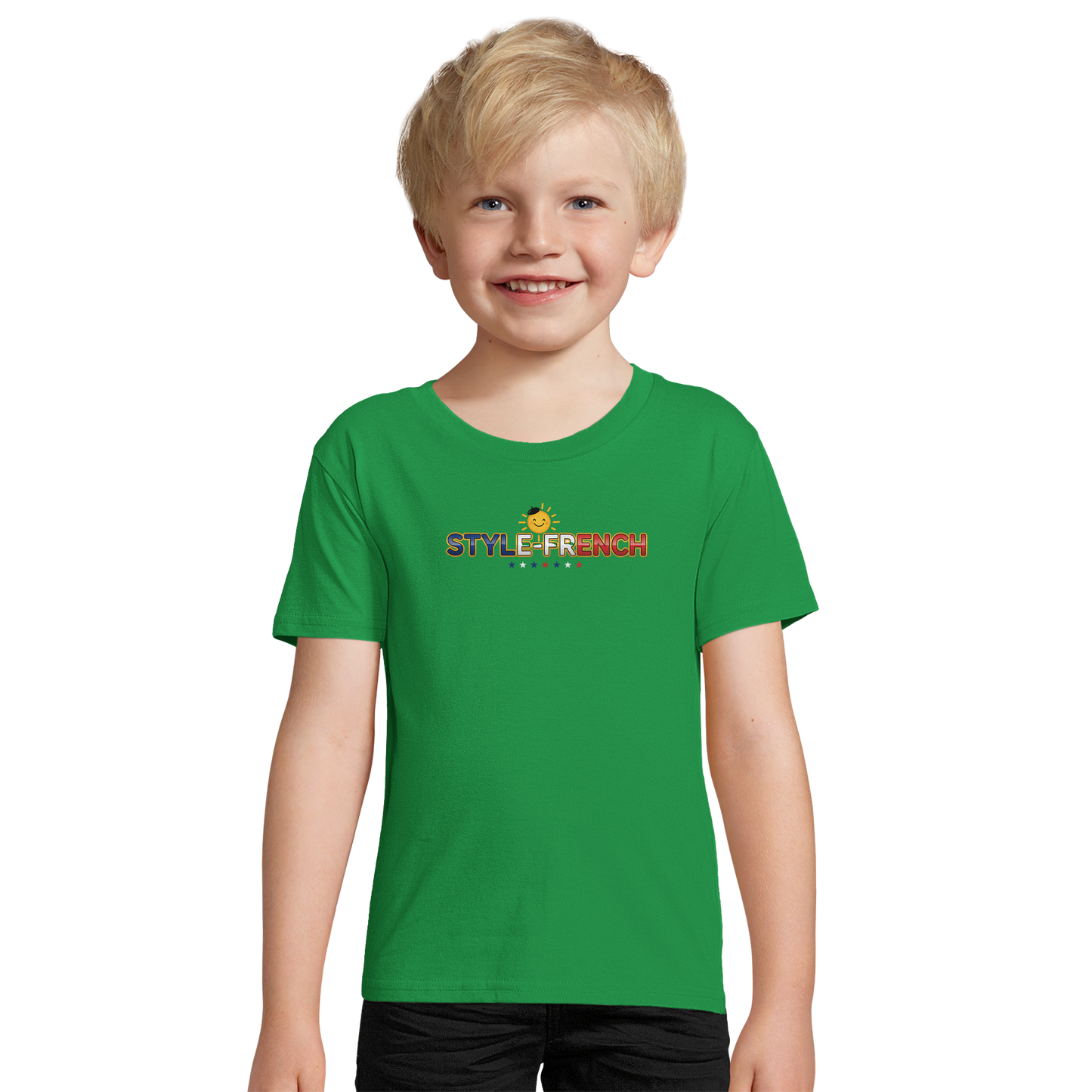 T-shirt Enfant Petit Patriote - Coton Bio Confortable
