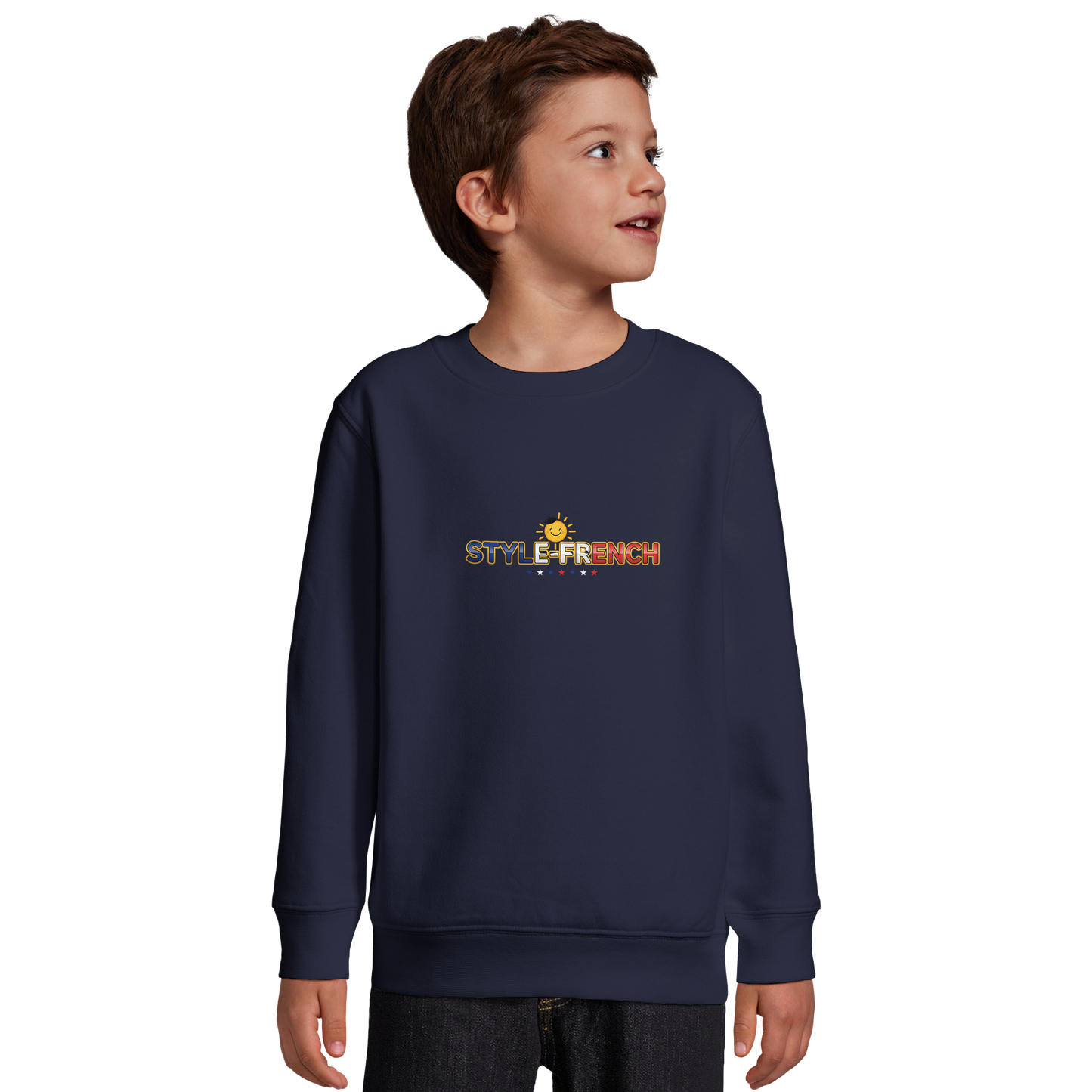Sweat-shirt Enfant Petit Patriote - Coton Éco-Responsable