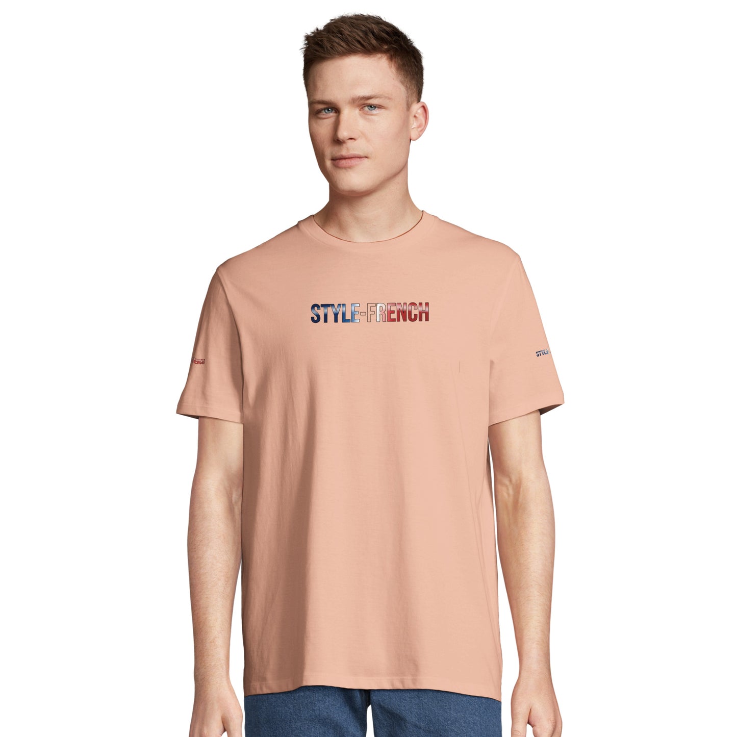Men's T-shirt strong lion French style organic in conversion cotton | SOL'S Legend 03981