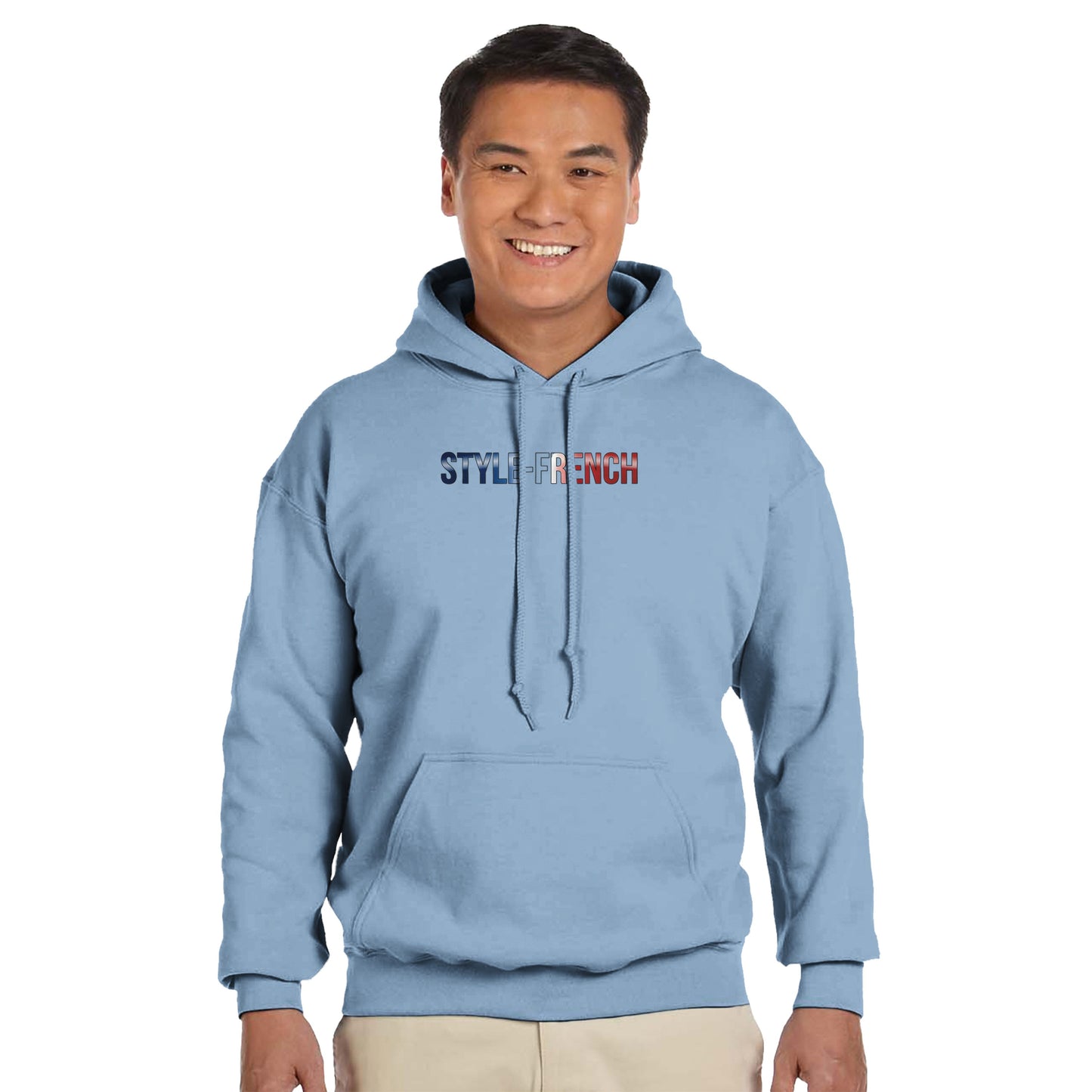 Men's Hoodie - Strong Lion - French Style - Classic | Gildan® 18500