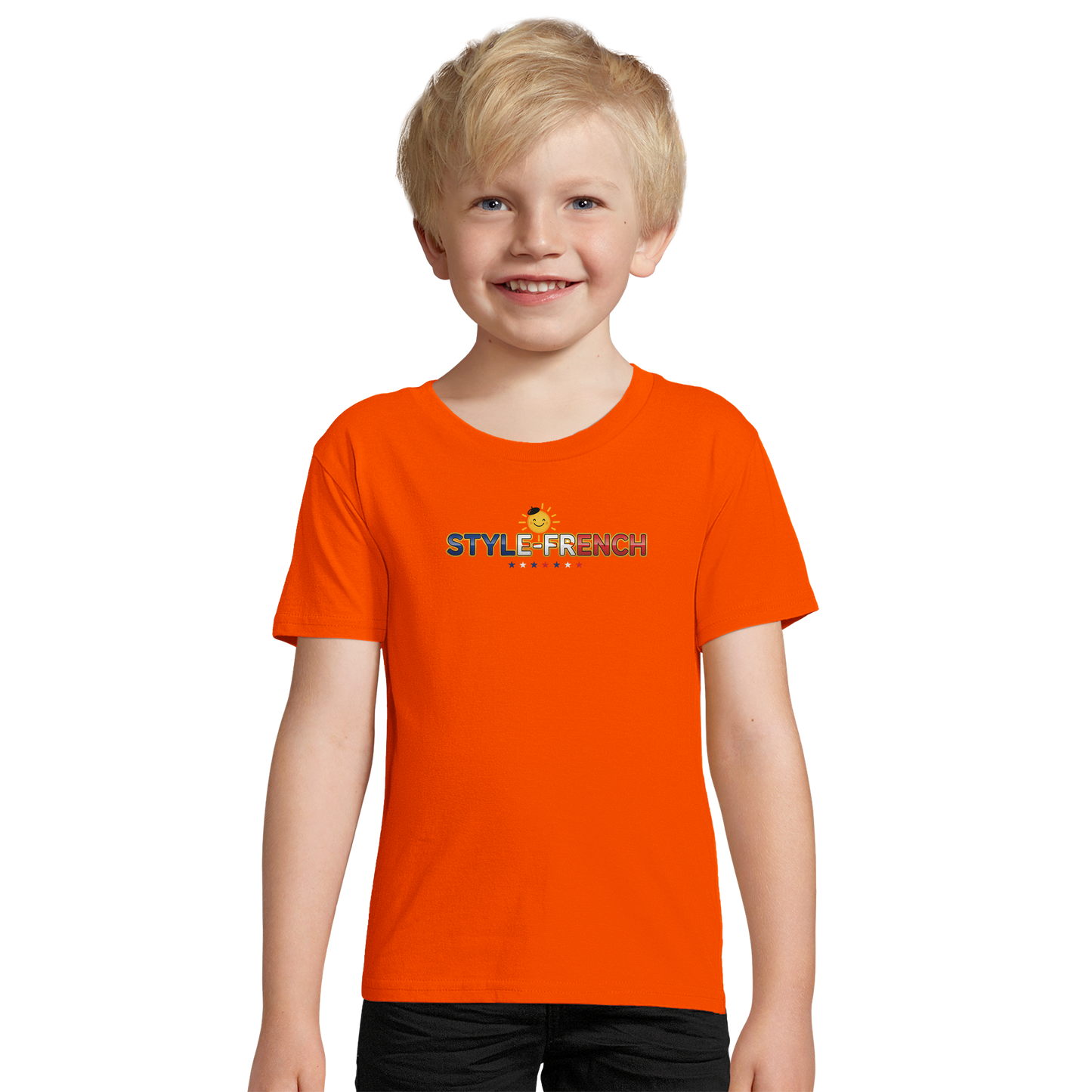 T-shirt Enfant Petit Patriote - Coton Bio Confortable