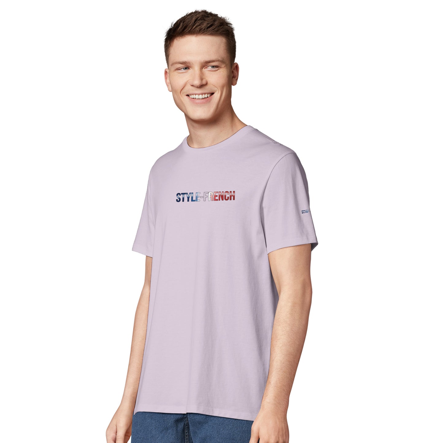 Men's T-shirt strong lion French style organic in conversion cotton | SOL'S Legend 03981