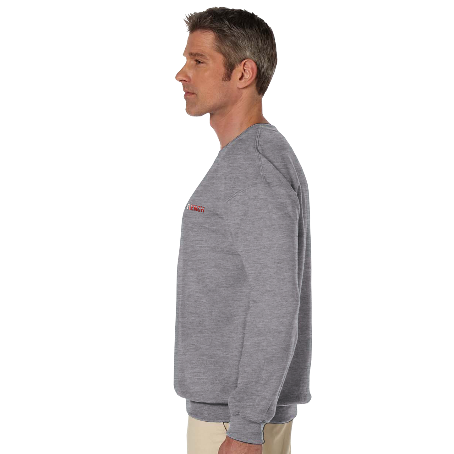 Men's France Proud Classic Crewneck Sweatshirt | Gildan® 18000