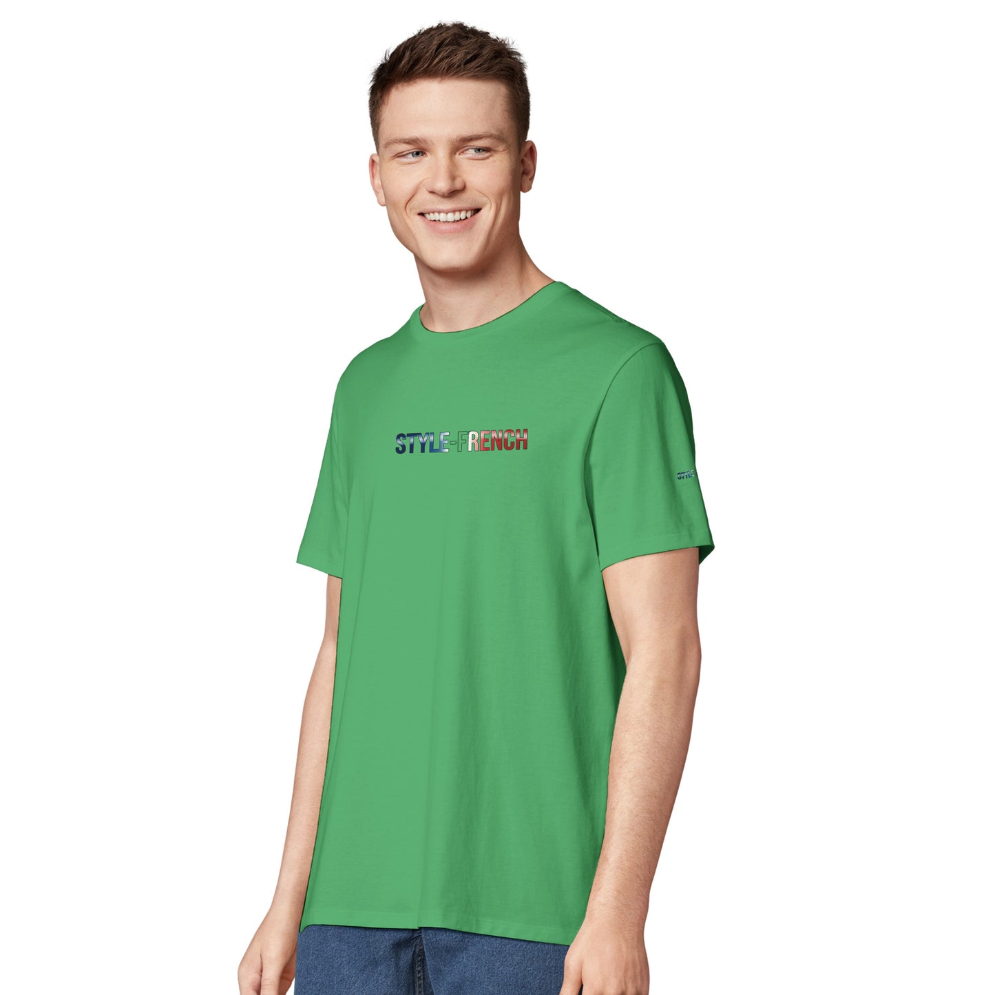 Men's T-shirt strong lion French style organic in conversion cotton | SOL'S Legend 03981