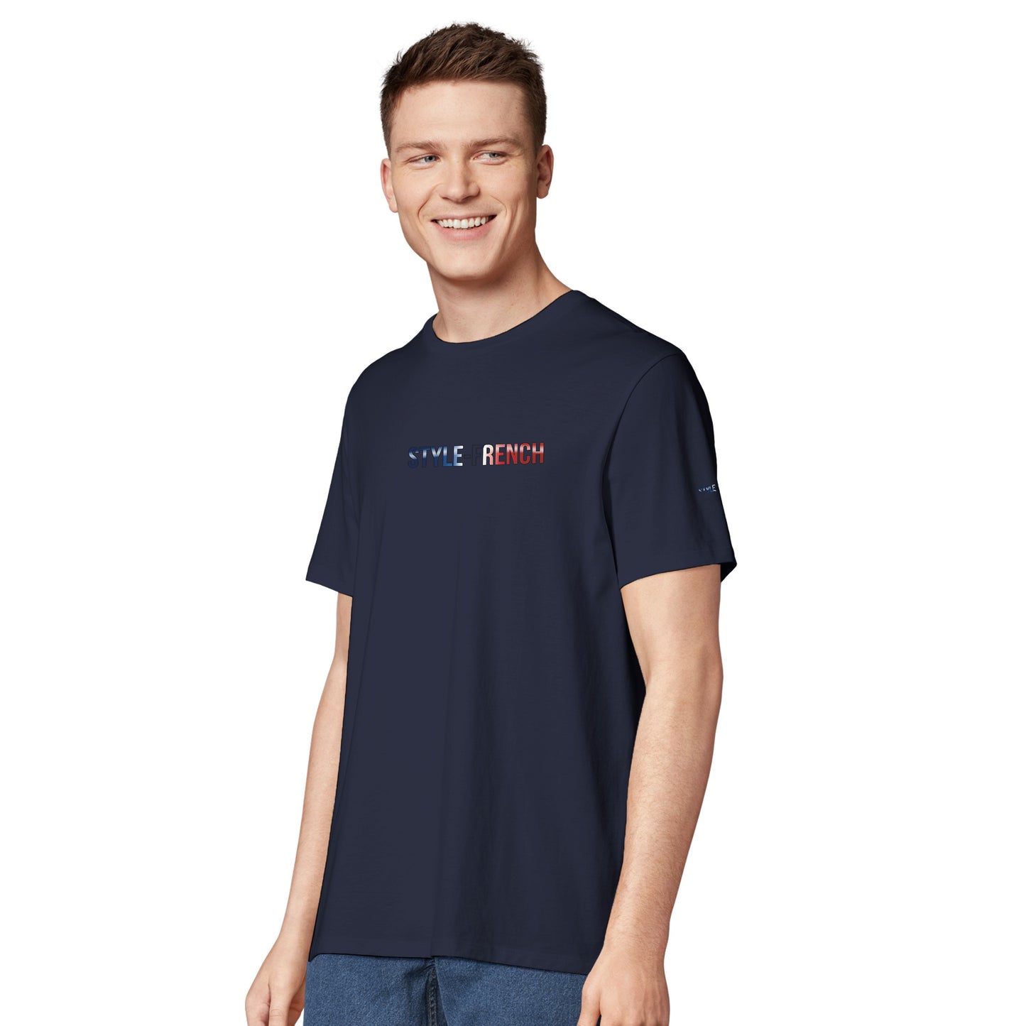 Men's T-shirt strong lion French style organic in conversion cotton | SOL'S Legend 03981