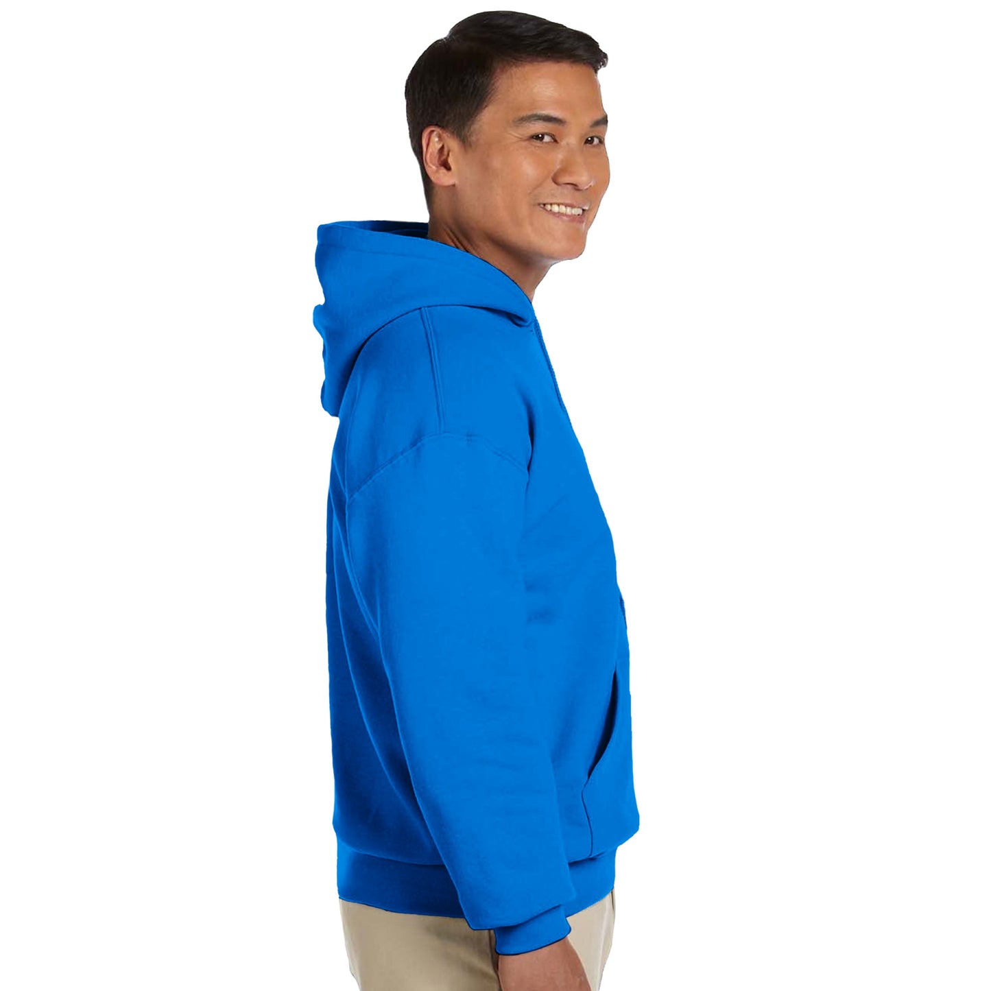 Men's Hoodie - Strong Lion - French Style - Classic | Gildan® 18500