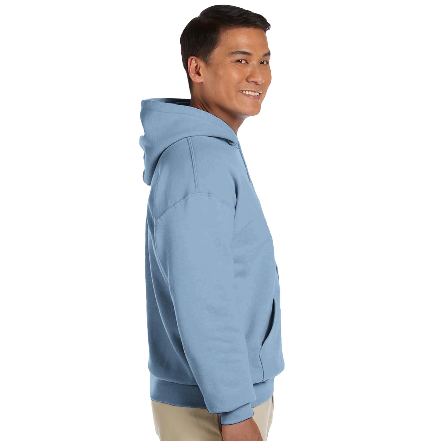 Men's Hoodie - Strong Lion - French Style - Classic | Gildan® 18500