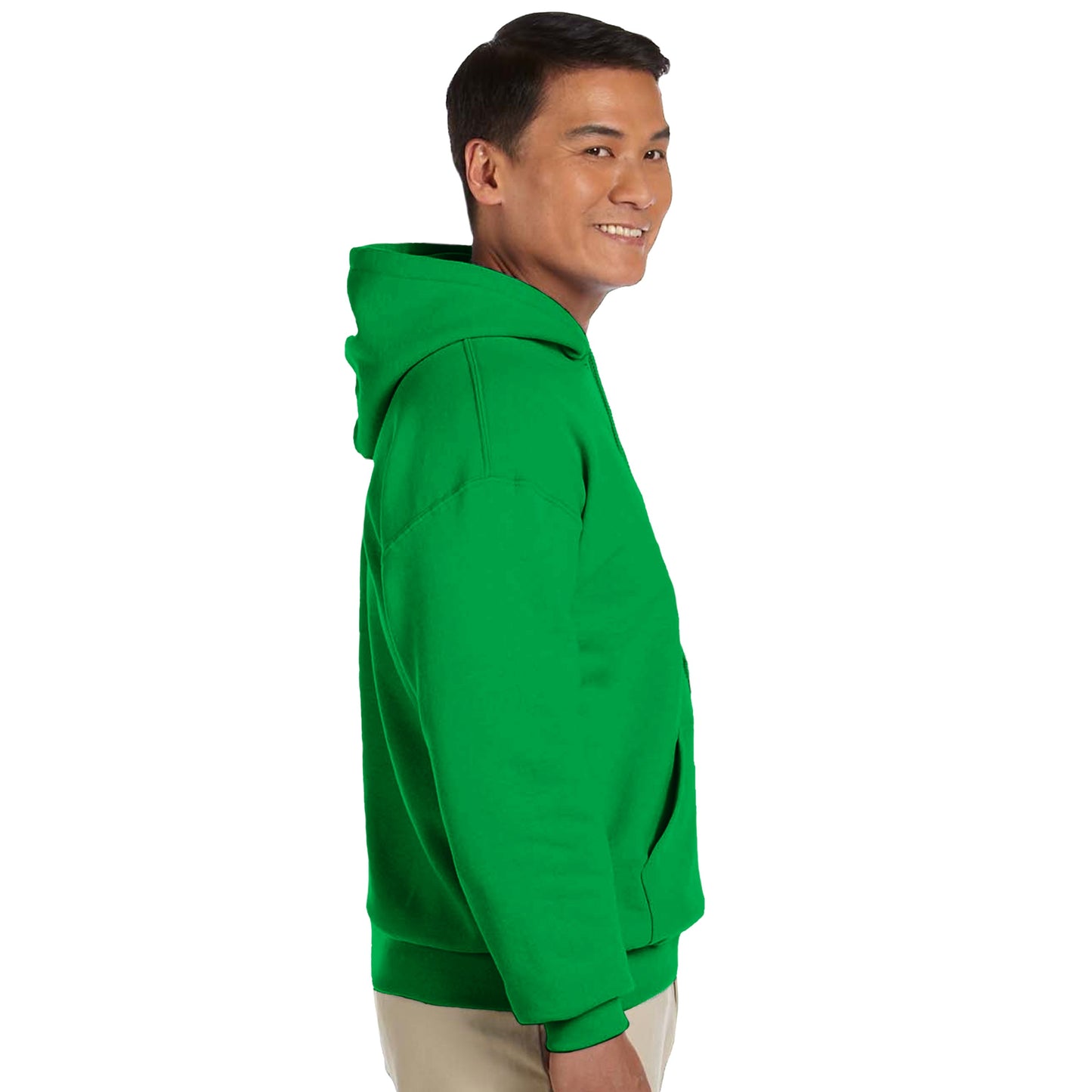 Men's Hoodie - Strong Lion - French Style - Classic | Gildan® 18500