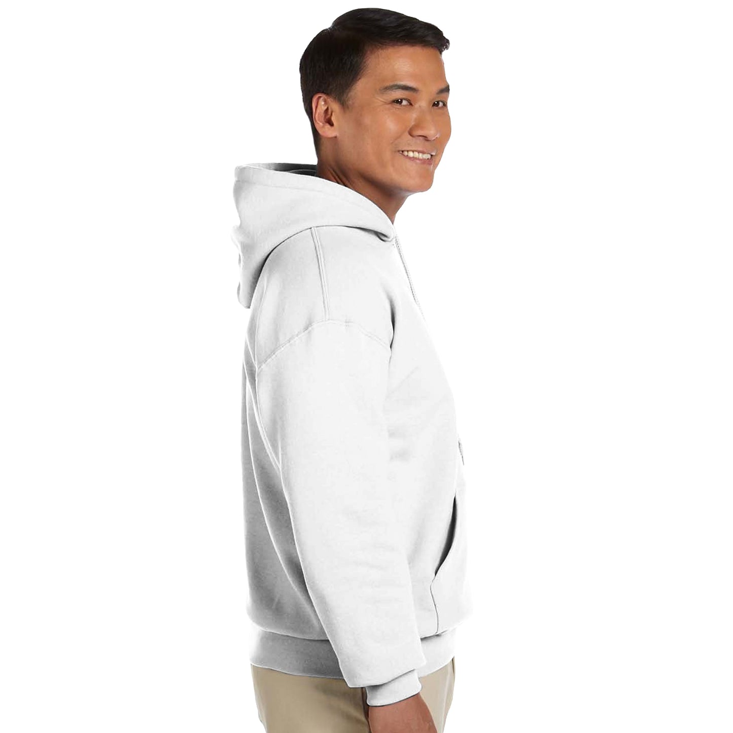 Men's Hoodie - Strong Lion - French Style - Classic | Gildan® 18500