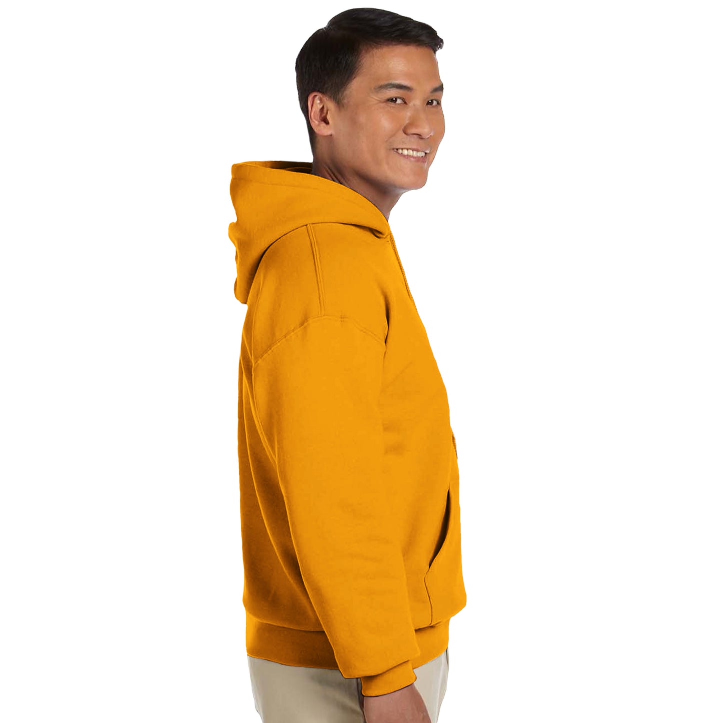 Men's Hoodie - Strong Lion - French Style - Classic | Gildan® 18500