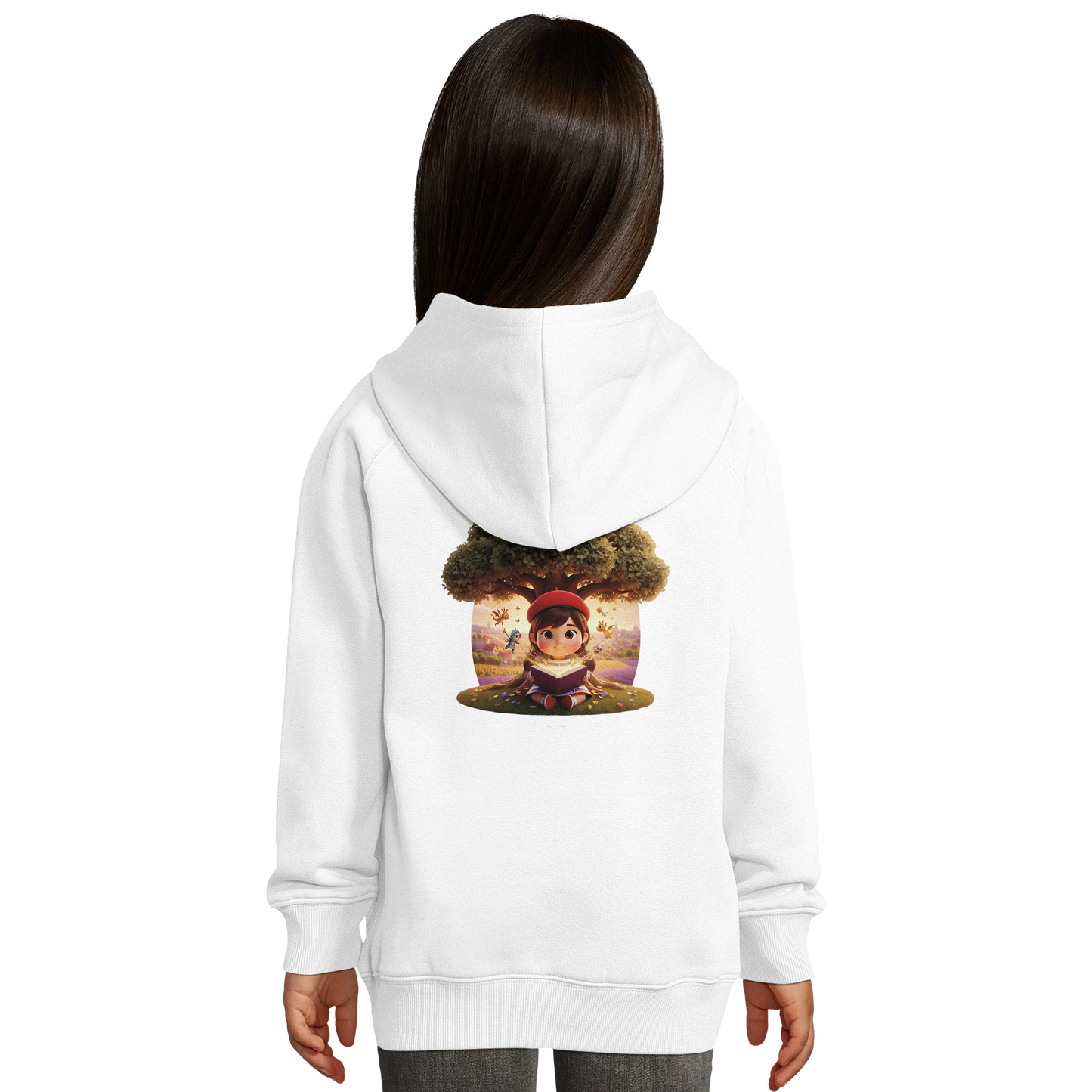 Mädchen-Hoodie französischer Stil „la petite française qui rêve grand“ bio | SOL'S Stellar Kids 03576