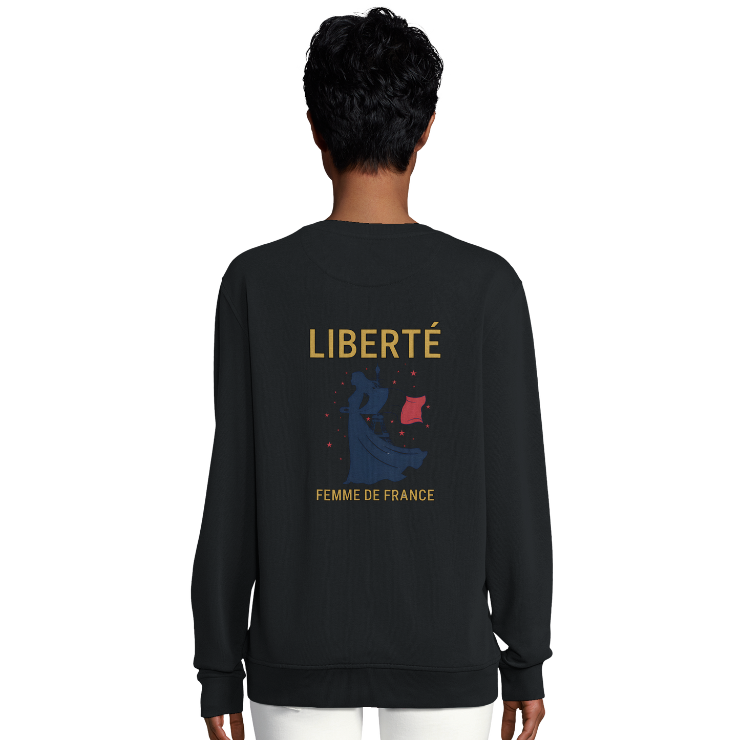 Damen-Sweatshirt Freiheit French-Style Bio Rundhals | SOL'S Comet 03574