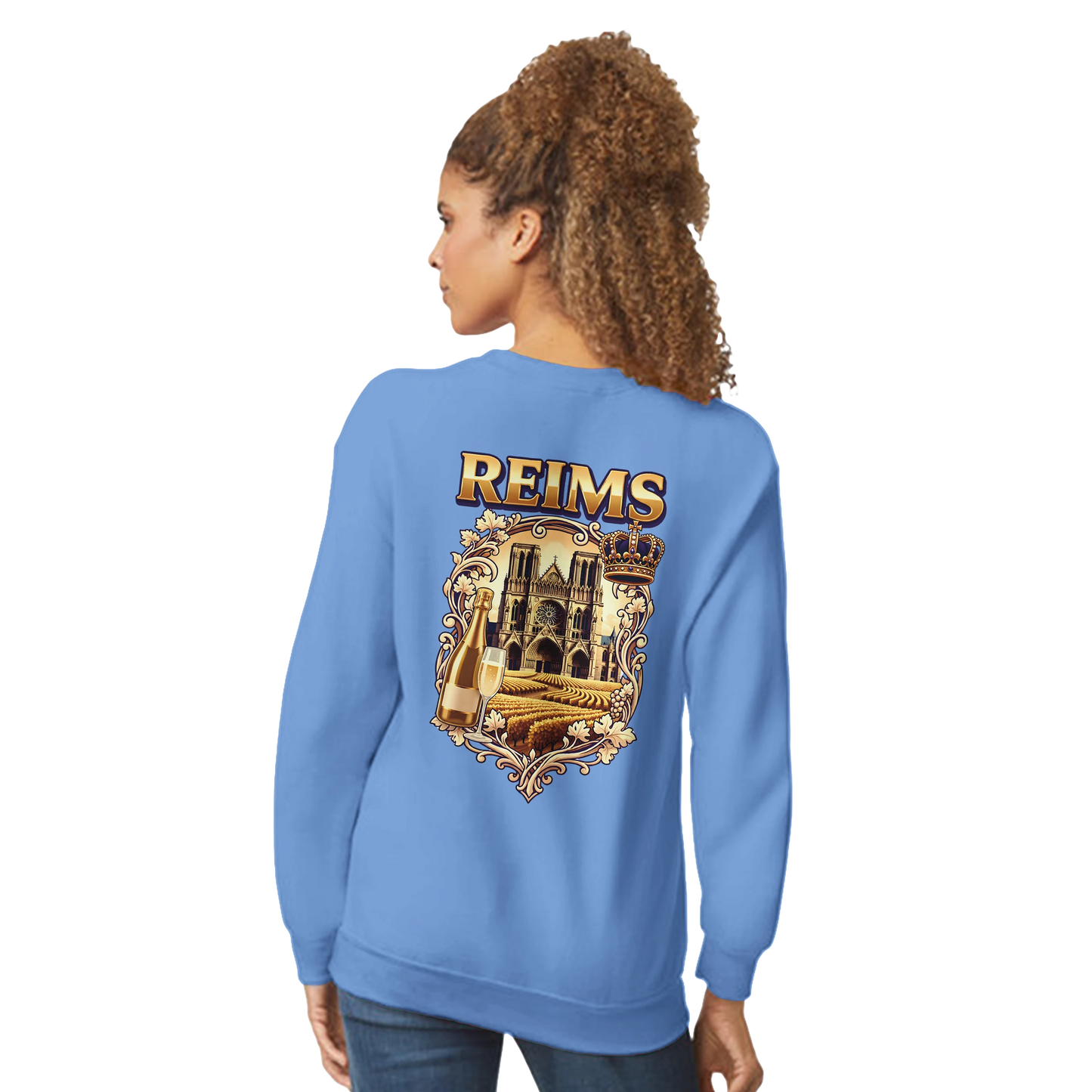 Sweat-shirt Reims Ville de France – Unisexe, Confort Classique