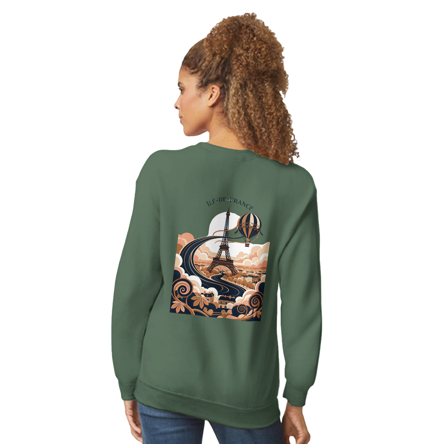 Ile de France Unisex Classic Crewneck Sweatshirt | Gildan® 18000