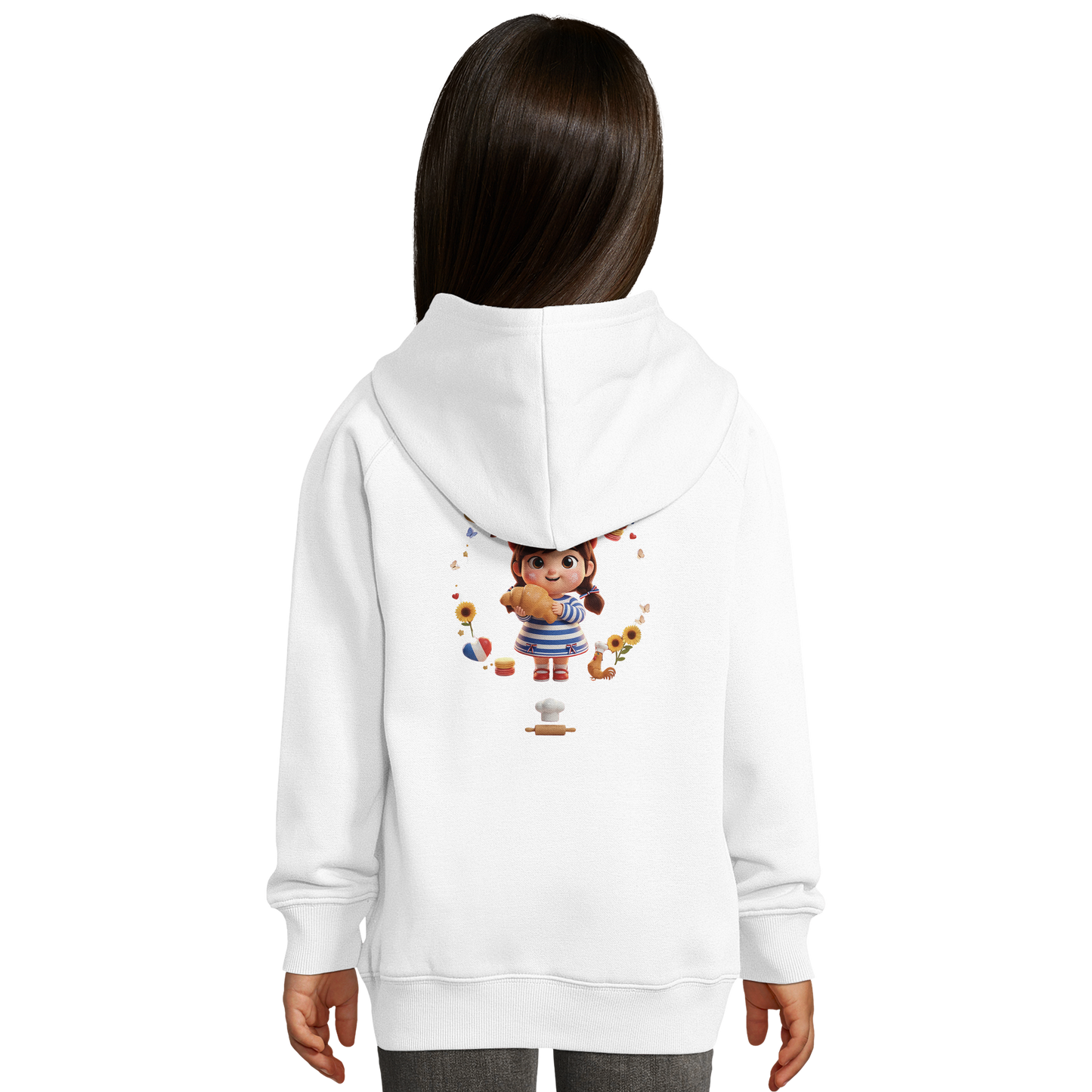 Kapuzenpulli kleines Chef-Mädchen großes Talent Bio | SOL'S Stellar Kids 03576