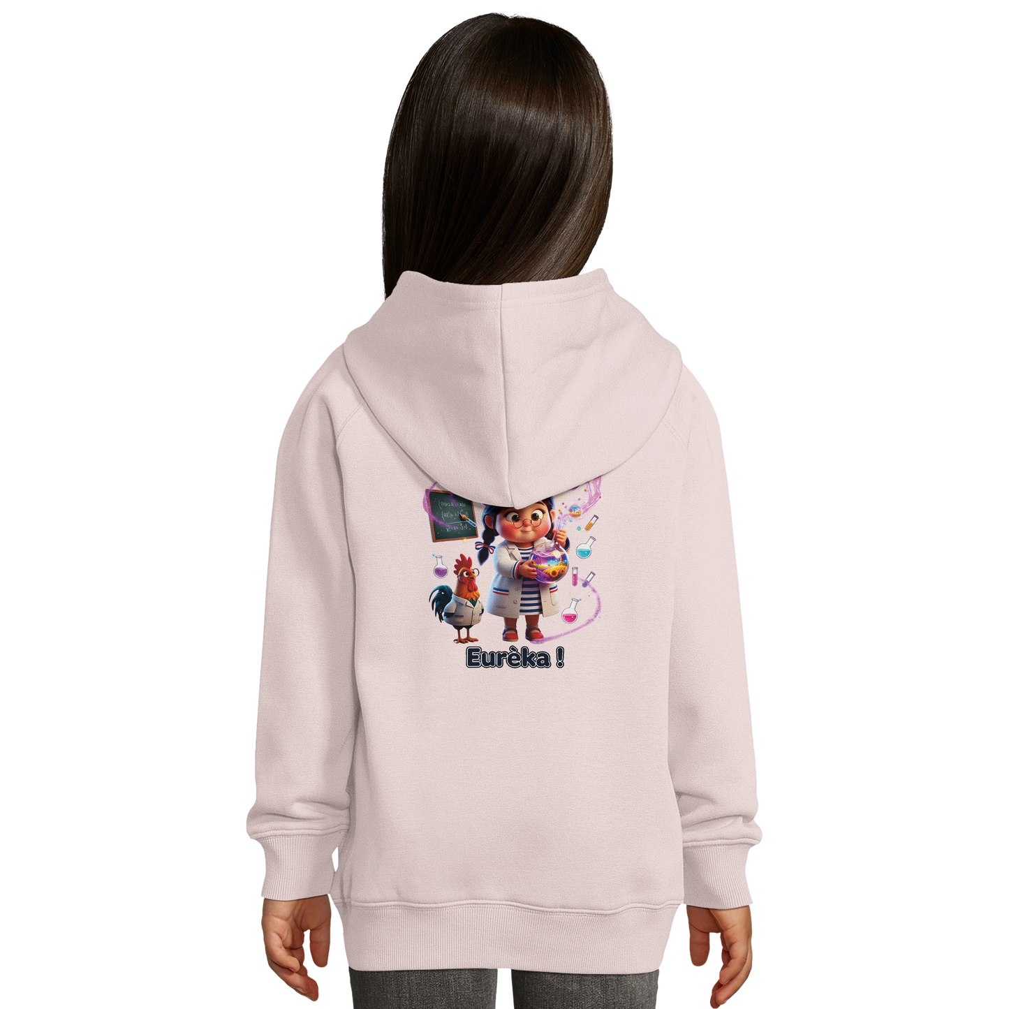 Mädchen-Kapuzenpullover "Kleines Genie aus Frankreich" Bio | SOL'S Stellar Kids 03576