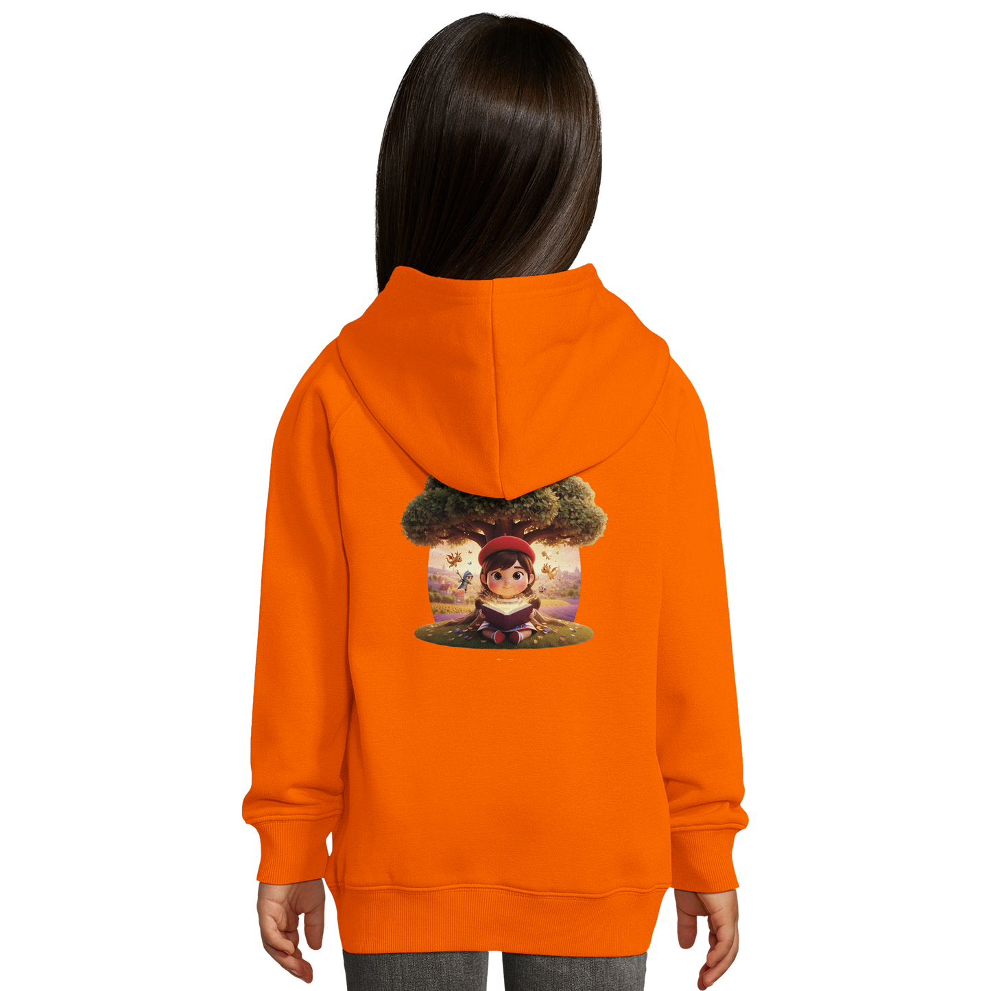 Mädchen-Hoodie französischer Stil „la petite française qui rêve grand“ bio | SOL'S Stellar Kids 03576