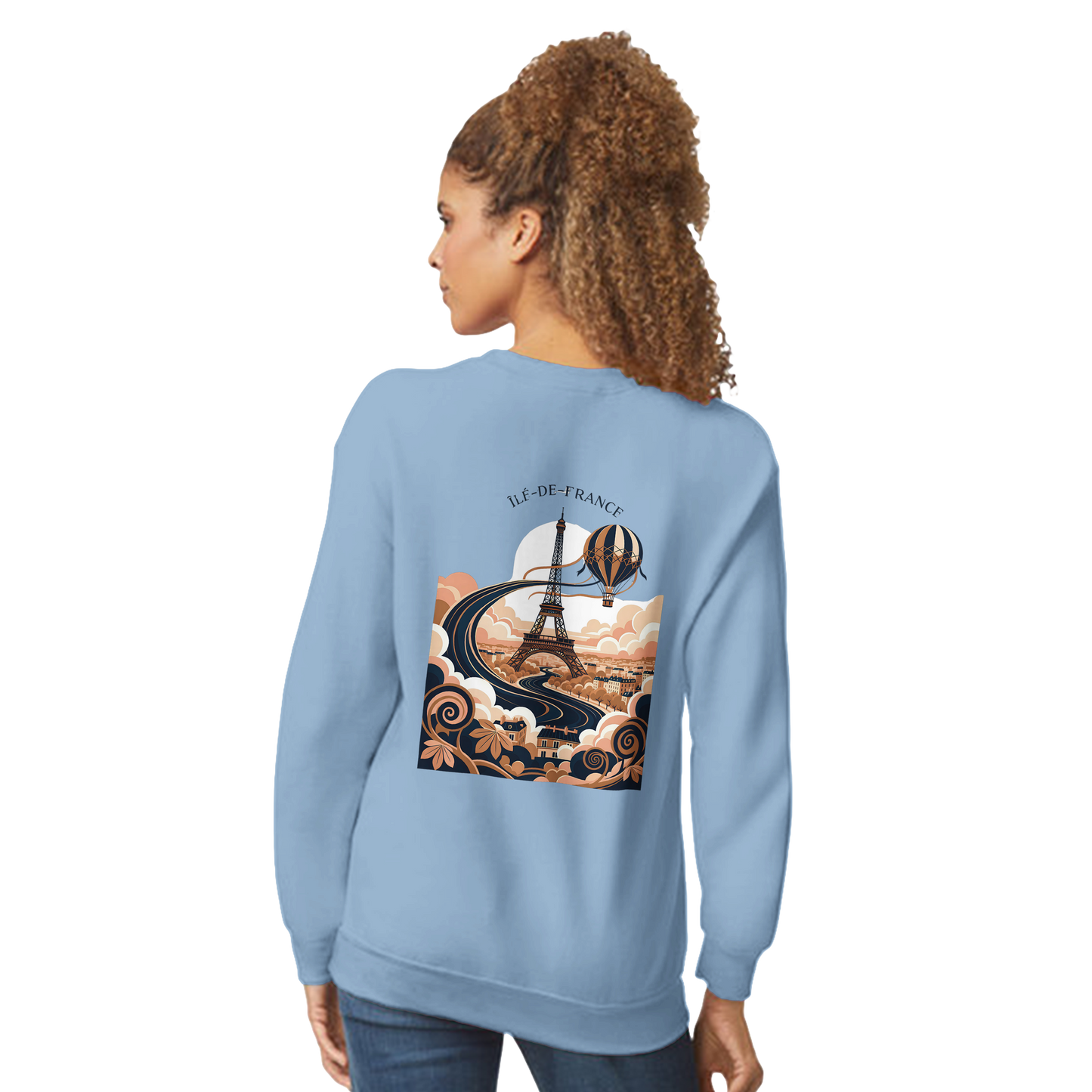 Ile de France Unisex Classic Crewneck Sweatshirt | Gildan® 18000