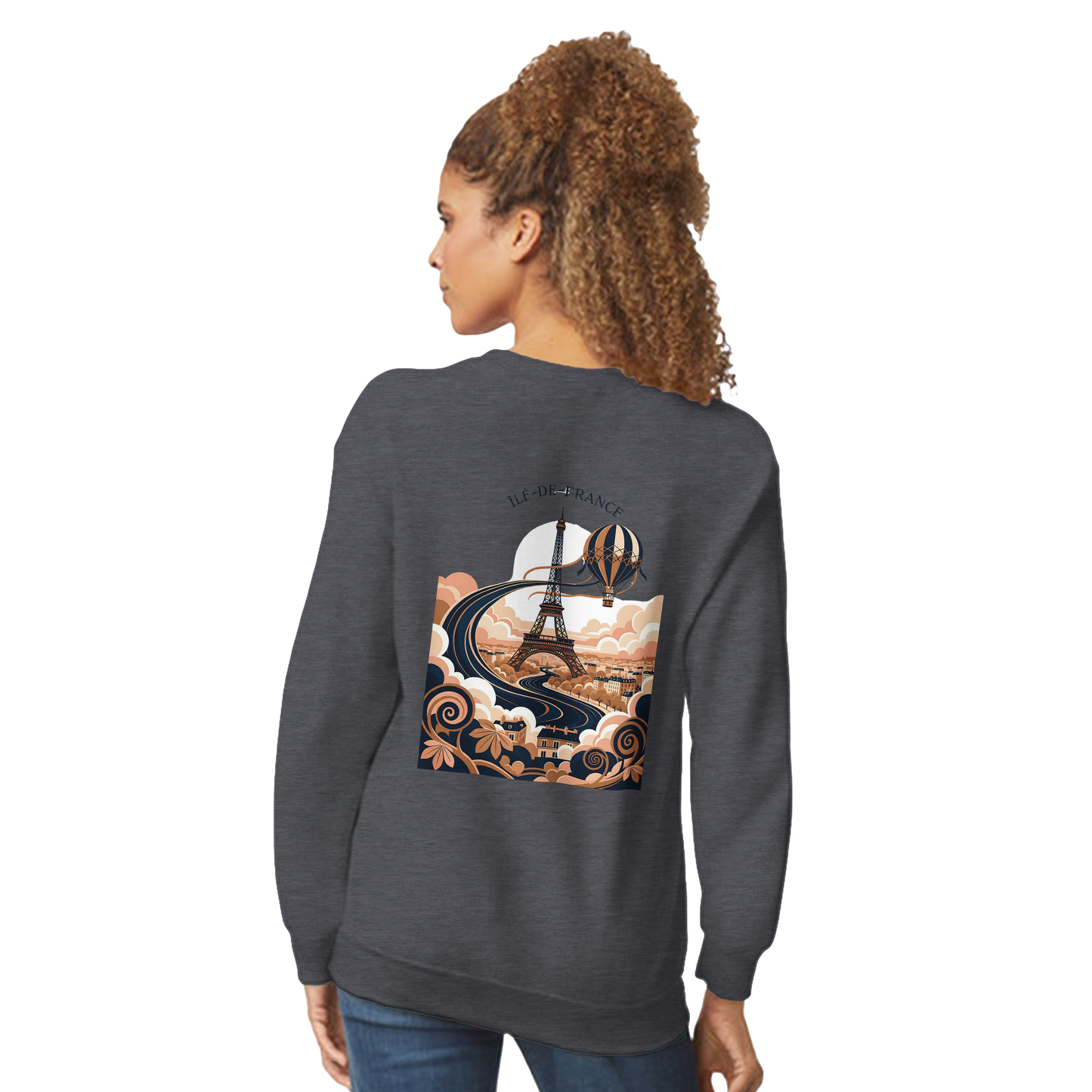 Ile de France Unisex Classic Crewneck Sweatshirt | Gildan® 18000