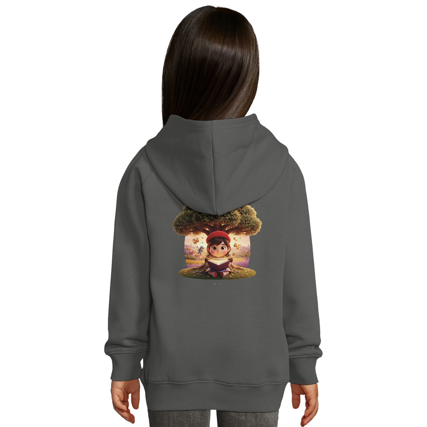 Mädchen-Hoodie französischer Stil „la petite française qui rêve grand“ bio | SOL'S Stellar Kids 03576