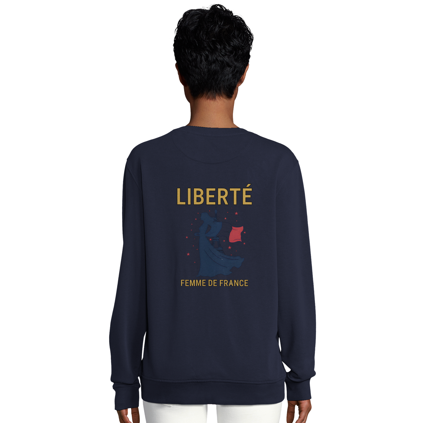Damen-Sweatshirt Freiheit French-Style Bio Rundhals | SOL'S Comet 03574