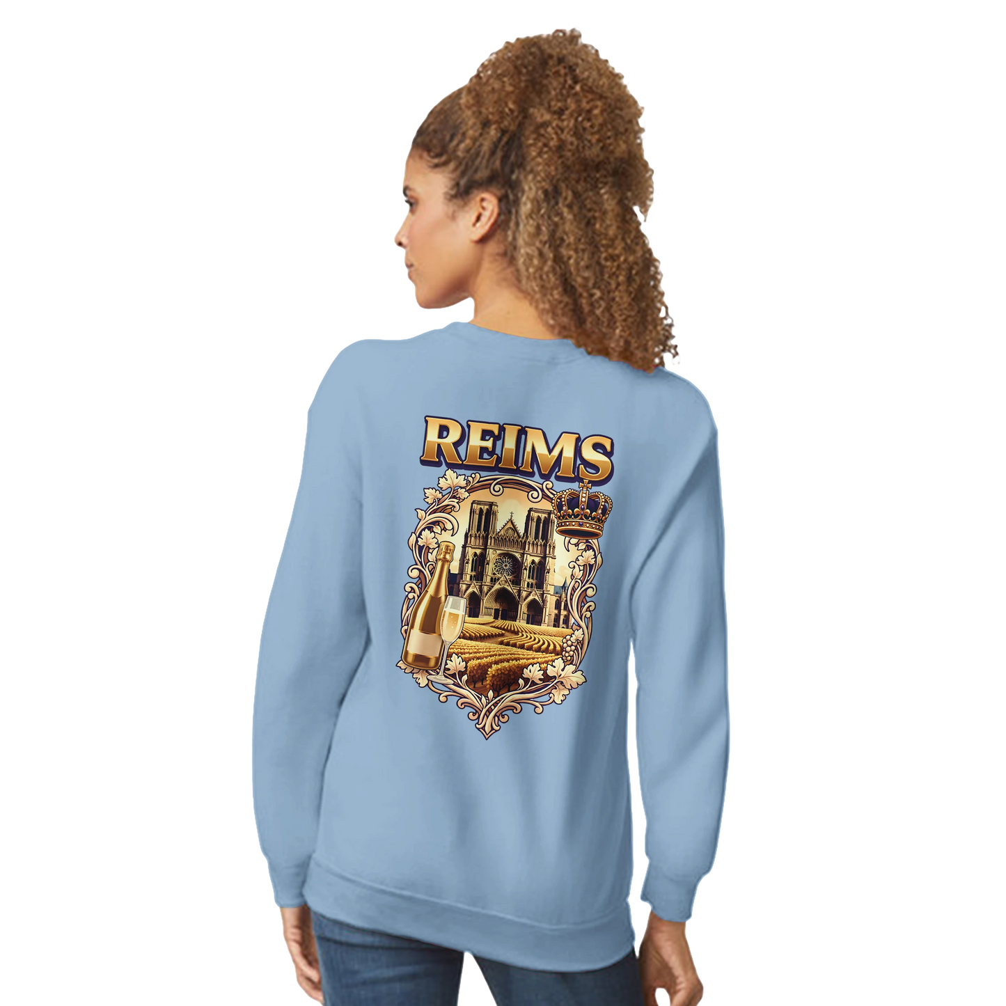Sweat-shirt Reims Ville de France – Unisexe, Confort Classique