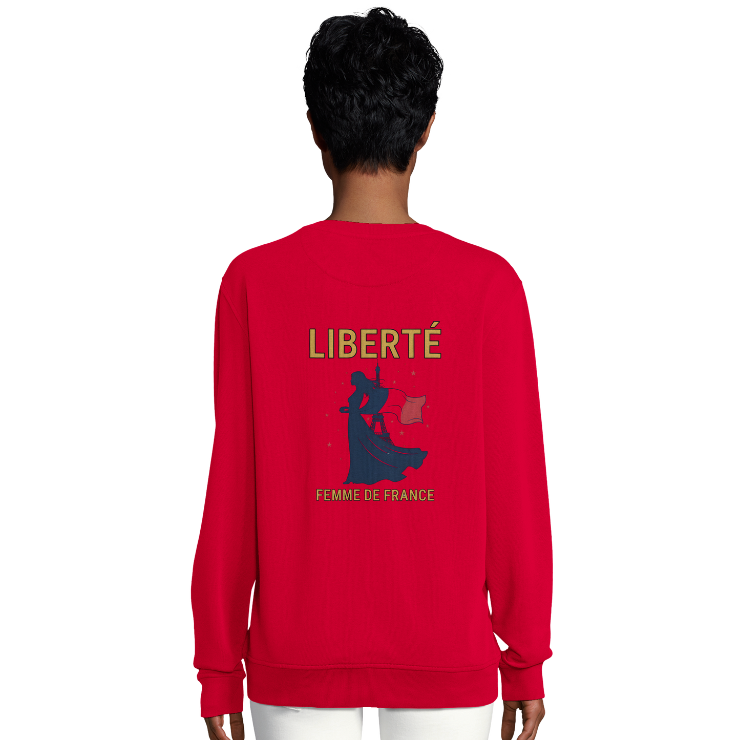 Damen-Sweatshirt Freiheit French-Style Bio Rundhals | SOL'S Comet 03574