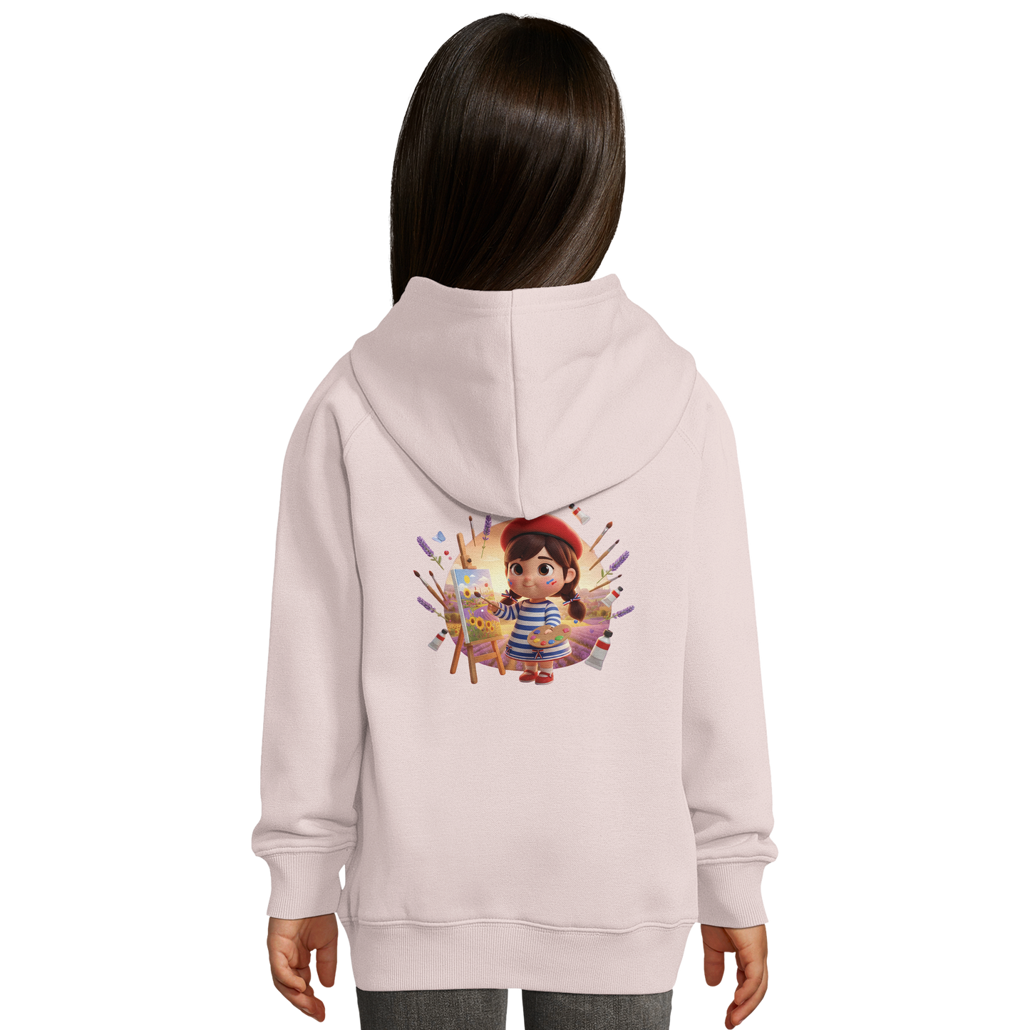 Mädchen-Kapuzenpullover style-French la France dans mon cœur Bio | SOL'S Stellar Kids 03576