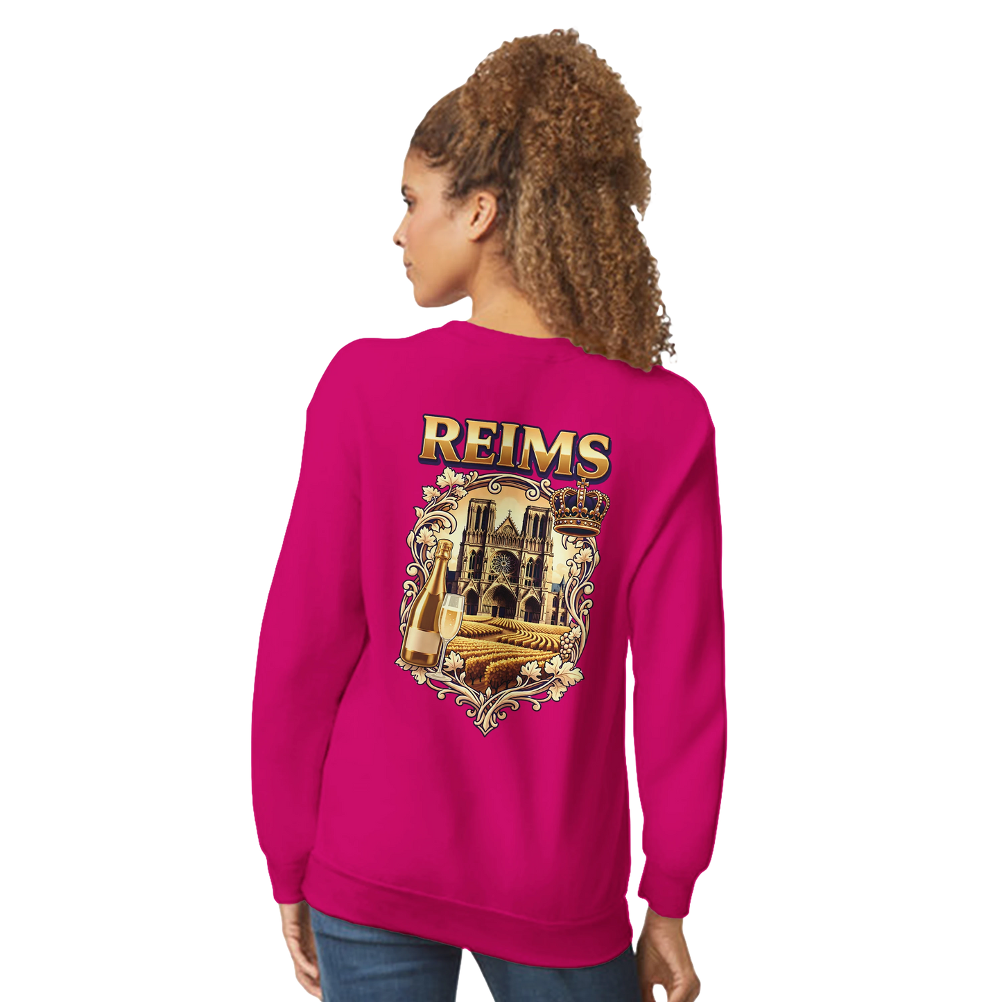 Sweat-shirt Reims Ville de France – Unisexe, Confort Classique