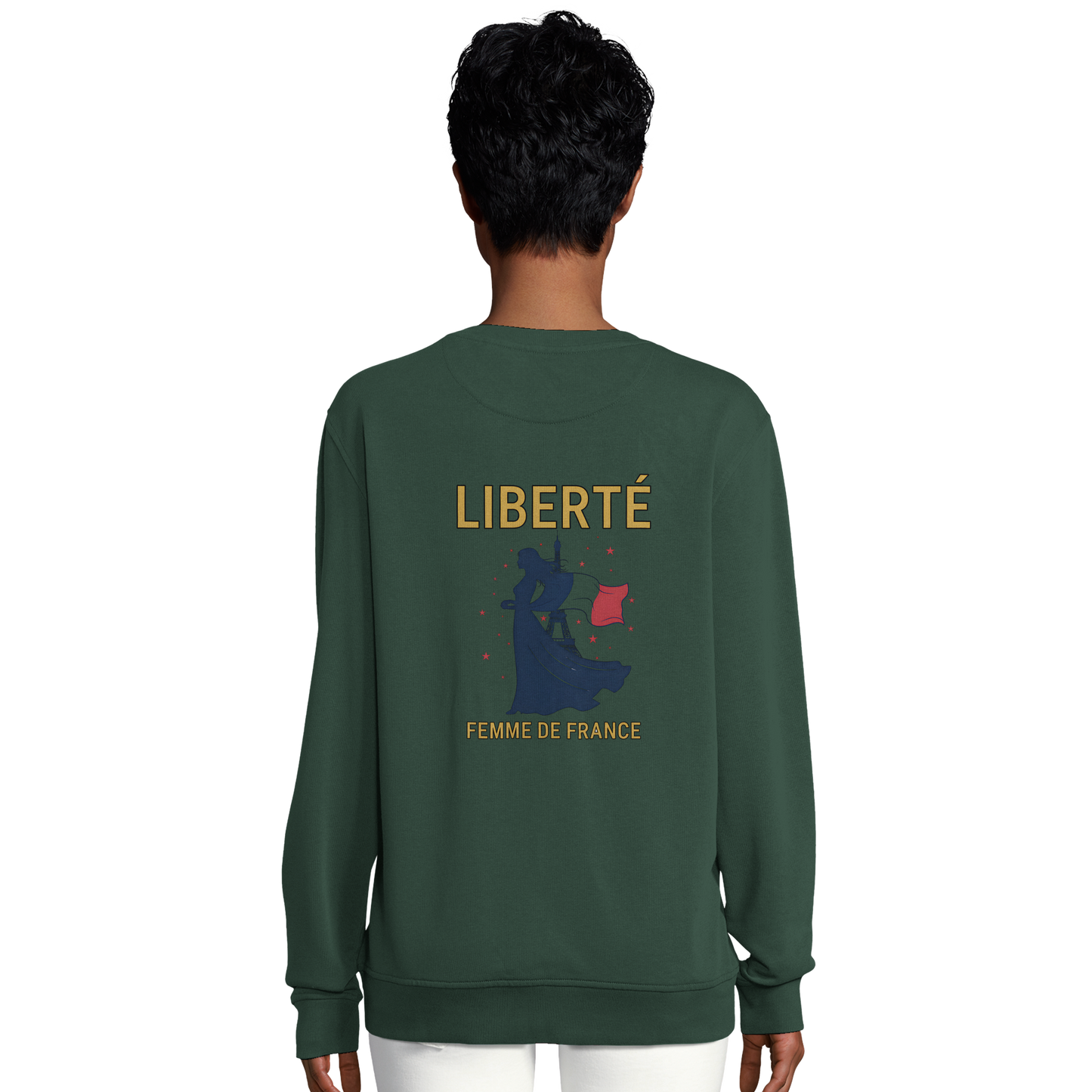 Damen-Sweatshirt Freiheit French-Style Bio Rundhals | SOL'S Comet 03574