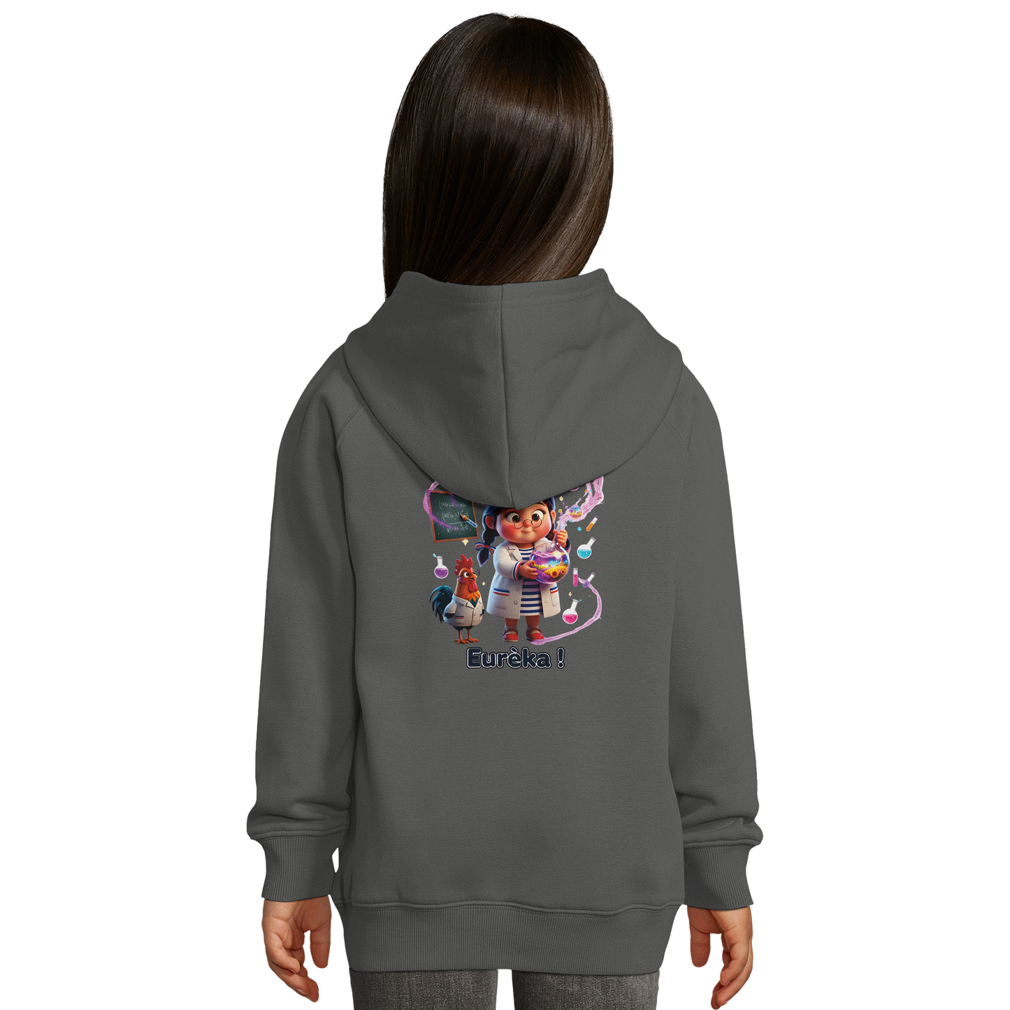Mädchen-Kapuzenpullover "Kleines Genie aus Frankreich" Bio | SOL'S Stellar Kids 03576