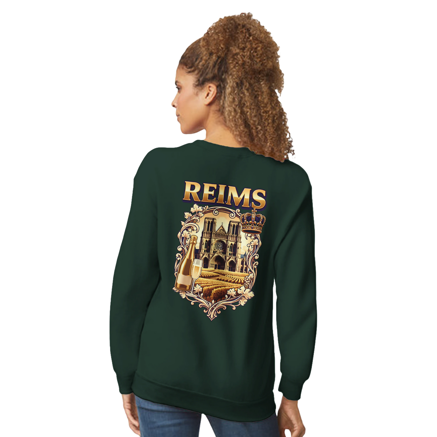 Sweat-shirt Reims Ville de France – Unisexe, Confort Classique