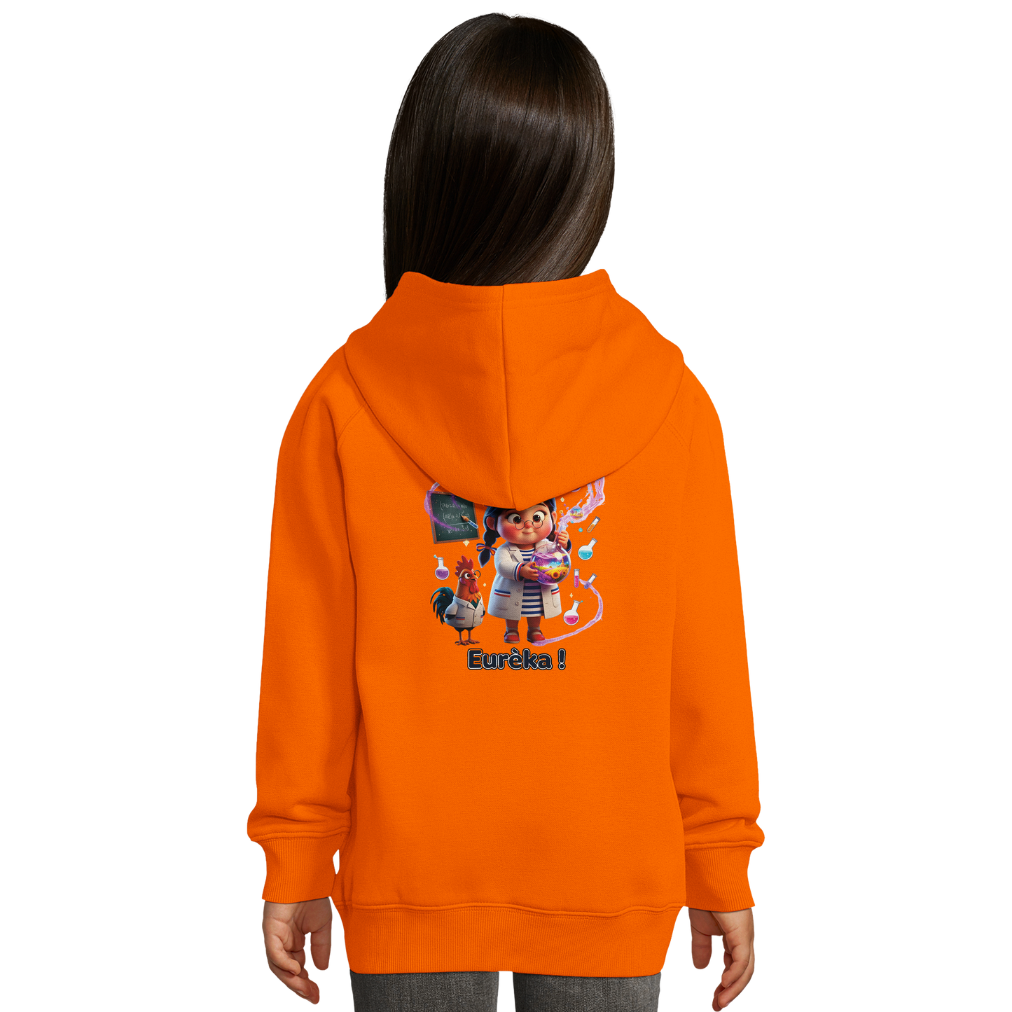 Mädchen-Kapuzenpullover "Kleines Genie aus Frankreich" Bio | SOL'S Stellar Kids 03576