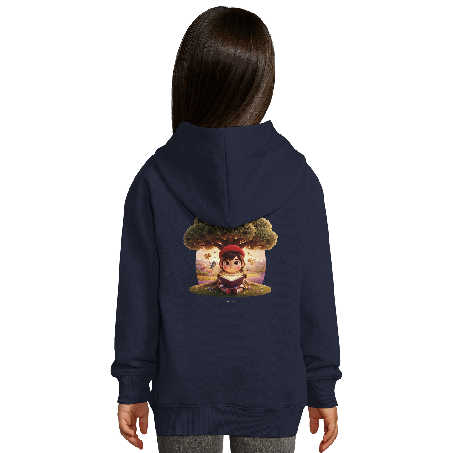 Mädchen-Hoodie französischer Stil „la petite française qui rêve grand“ bio | SOL'S Stellar Kids 03576