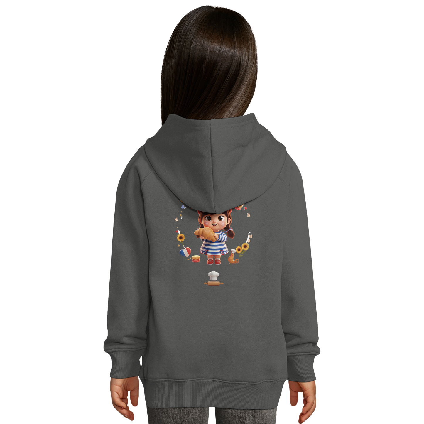 Kapuzenpulli kleines Chef-Mädchen großes Talent Bio | SOL'S Stellar Kids 03576