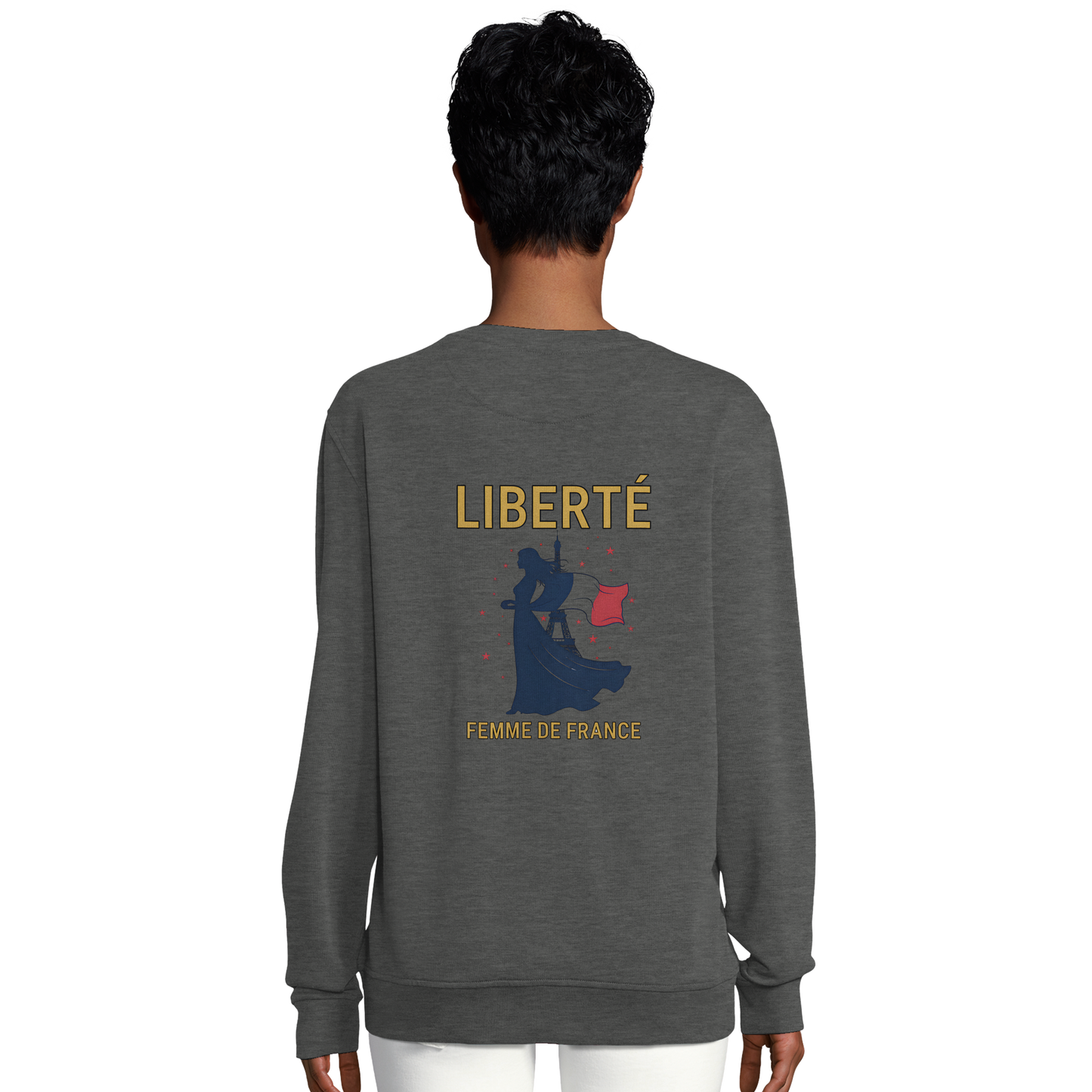 Damen-Sweatshirt Freiheit French-Style Bio Rundhals | SOL'S Comet 03574