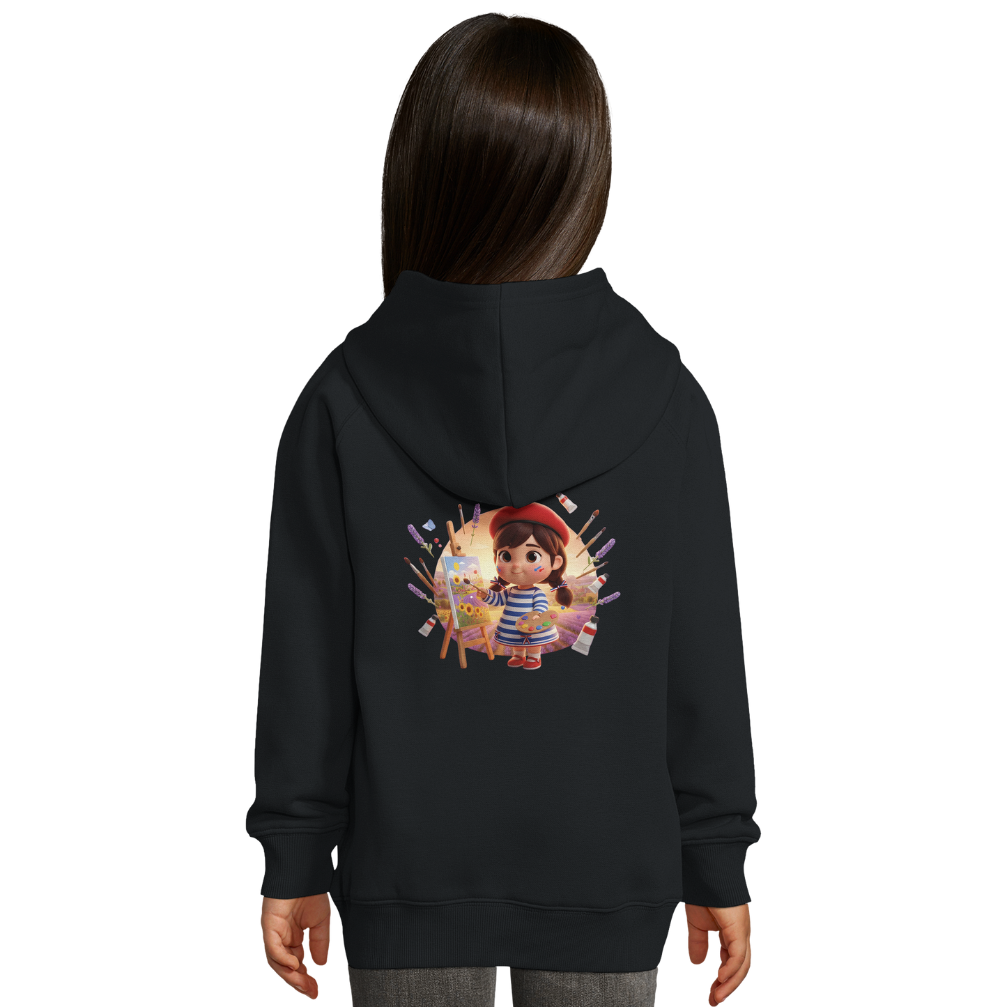 Mädchen-Kapuzenpullover style-French la France dans mon cœur Bio | SOL'S Stellar Kids 03576