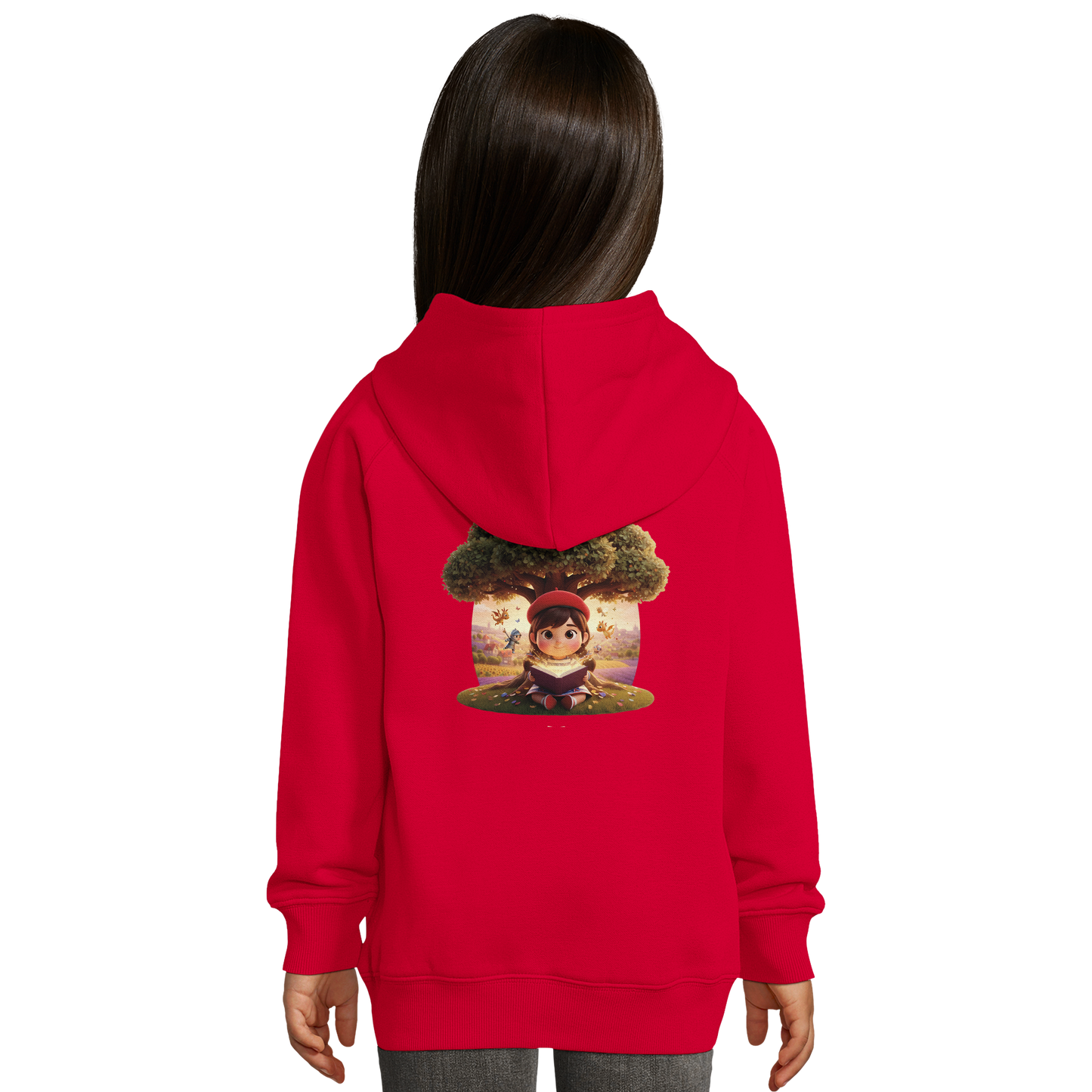 Mädchen-Hoodie französischer Stil „la petite française qui rêve grand“ bio | SOL'S Stellar Kids 03576