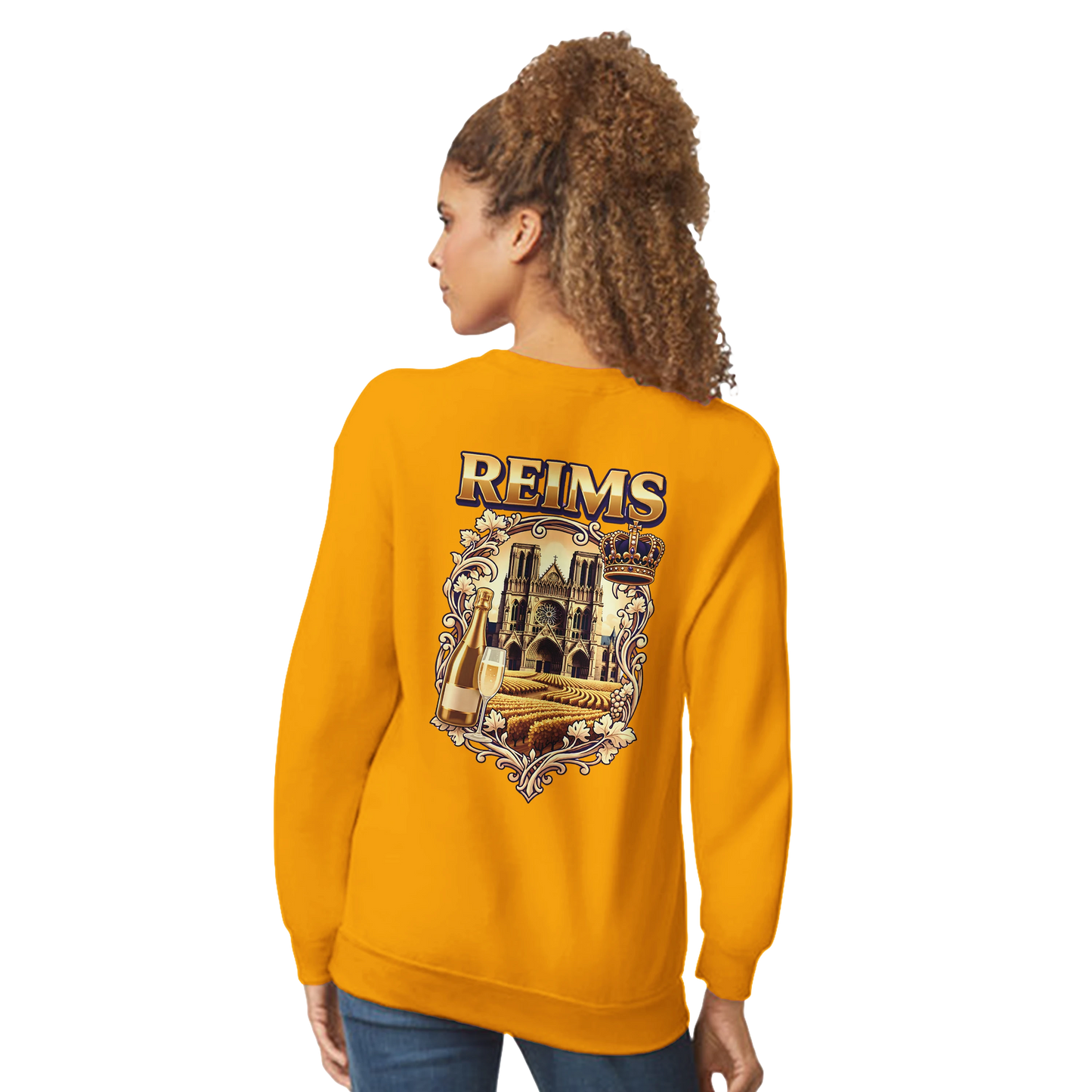 Sweat-shirt Reims Ville de France – Unisexe, Confort Classique