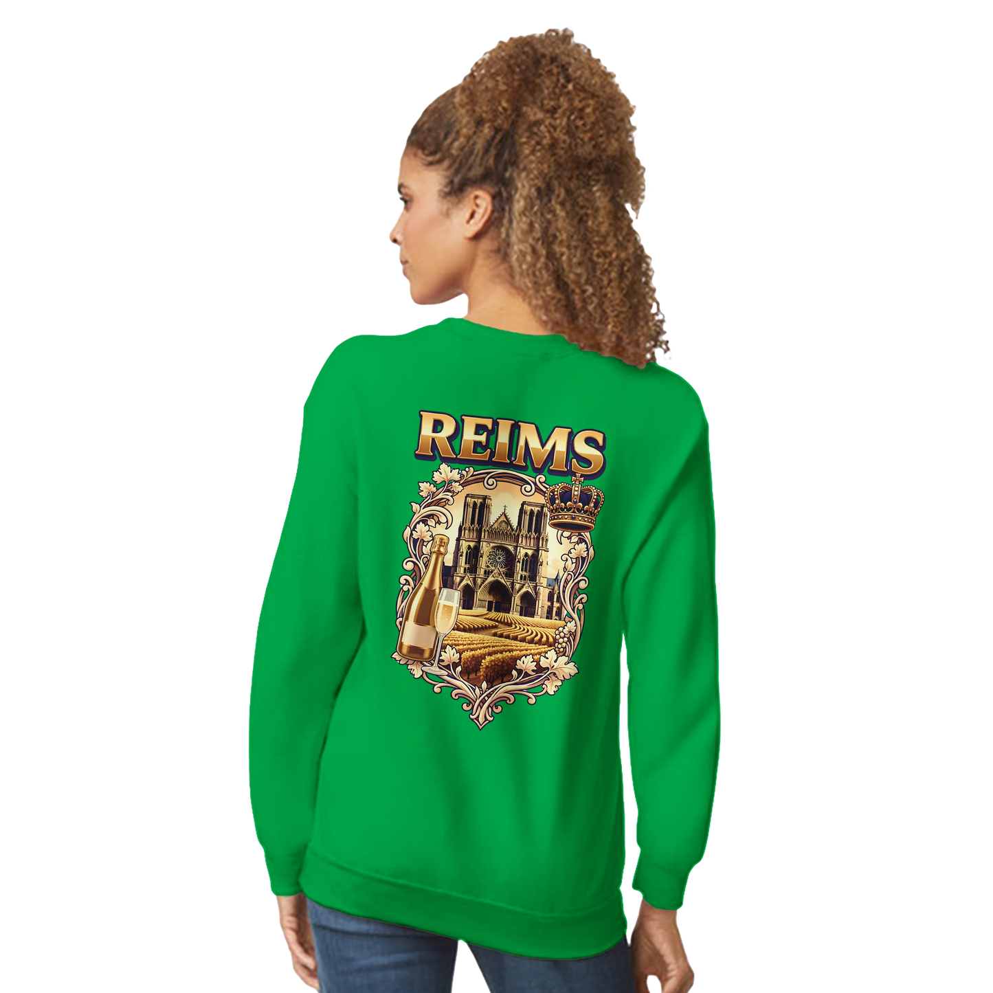 Sweat-shirt Reims Ville de France – Unisexe, Confort Classique