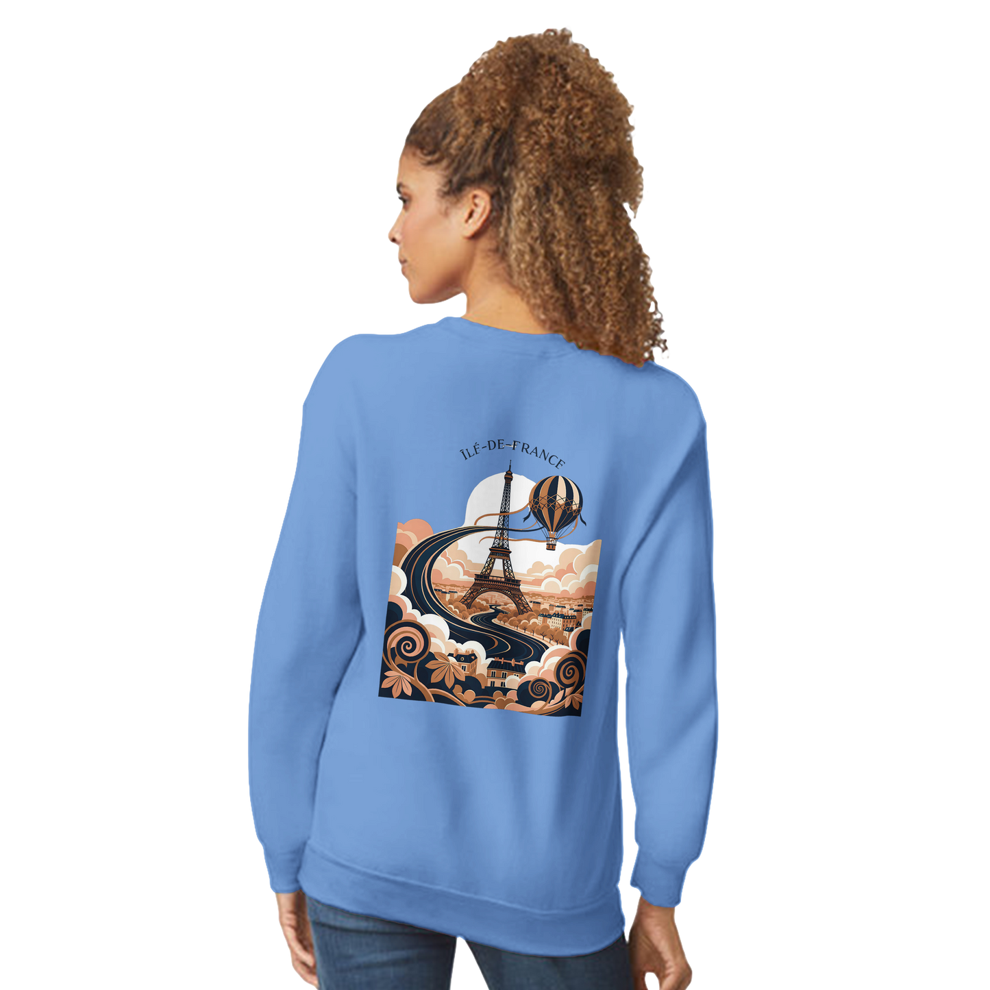 Ile de France Unisex Classic Crewneck Sweatshirt | Gildan® 18000